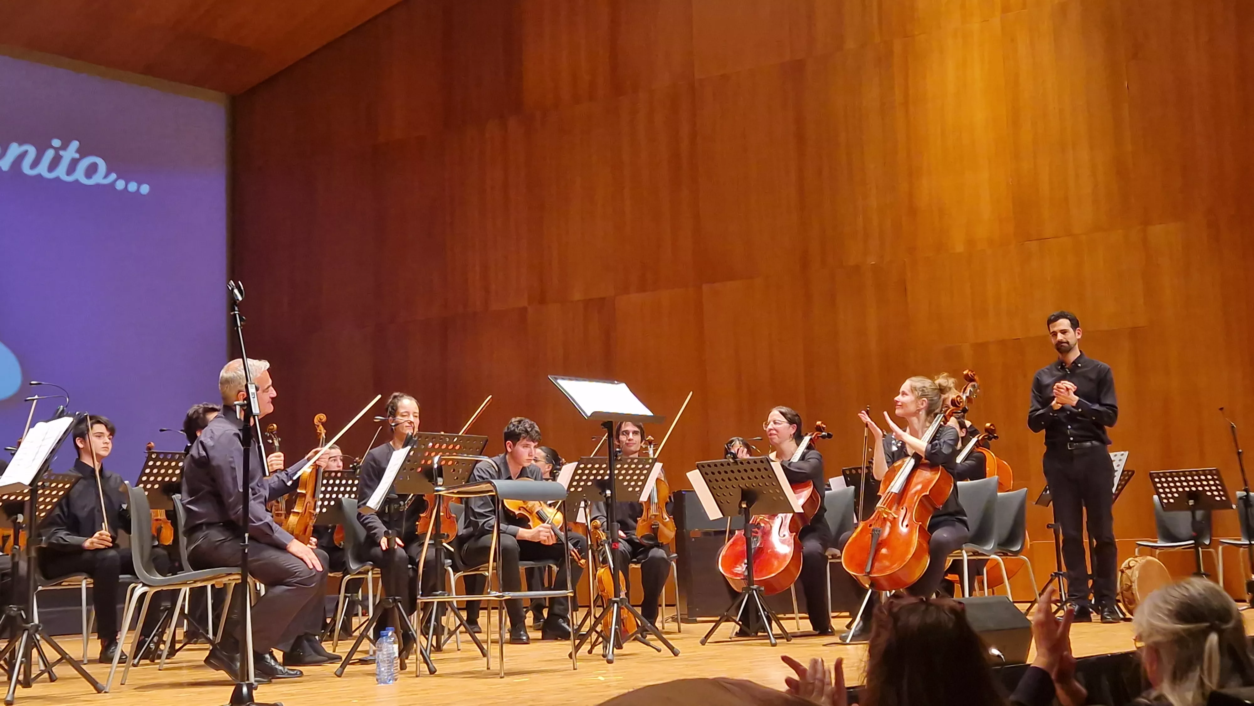 Concierto de Navidad 2023 de la Orquesta de Cámara de Huesca. Foto Myriam Martínez