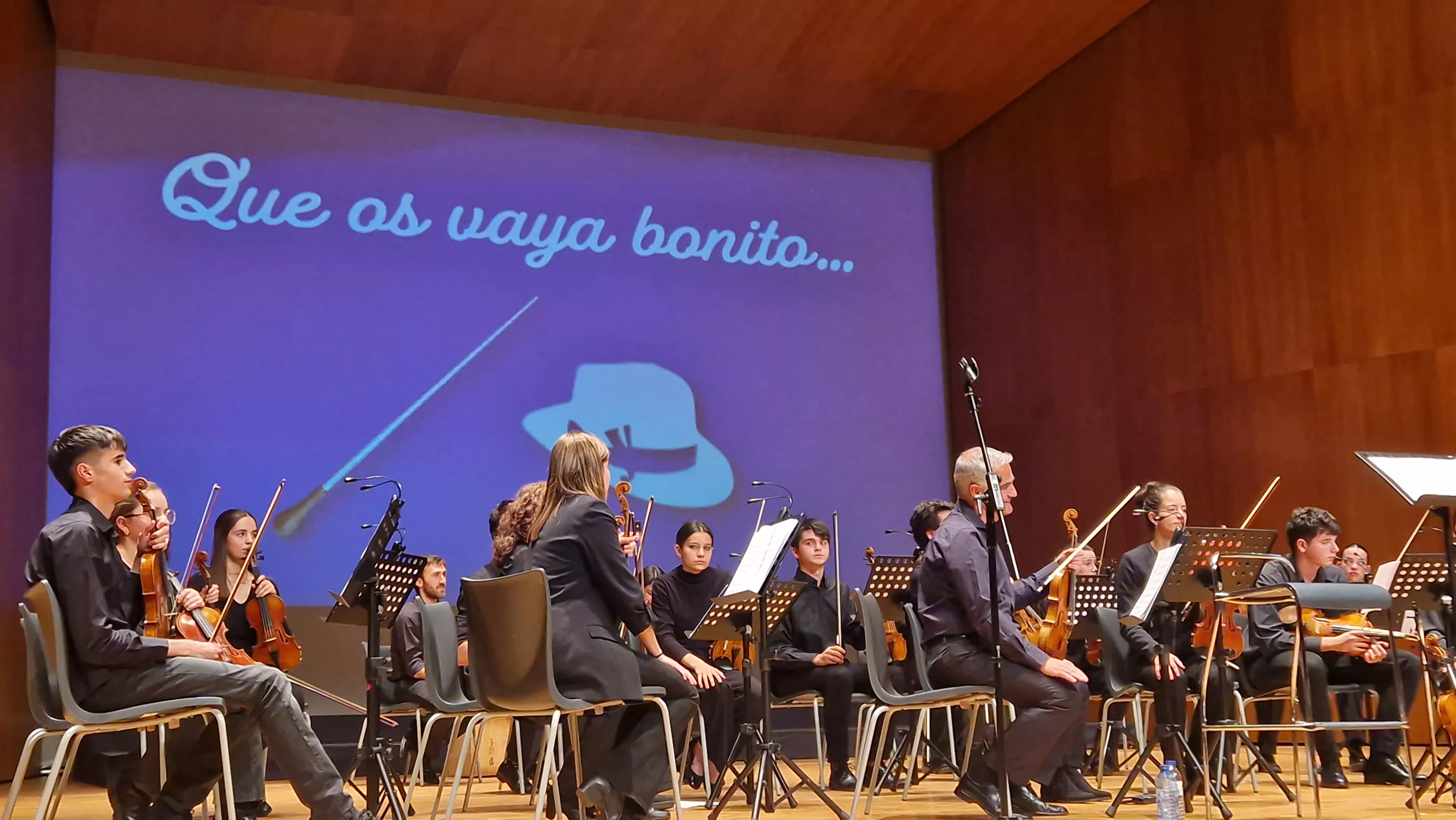 Concierto de Navidad 2023 de la Orquesta de Cámara de Huesca. Foto Myriam Martínez 