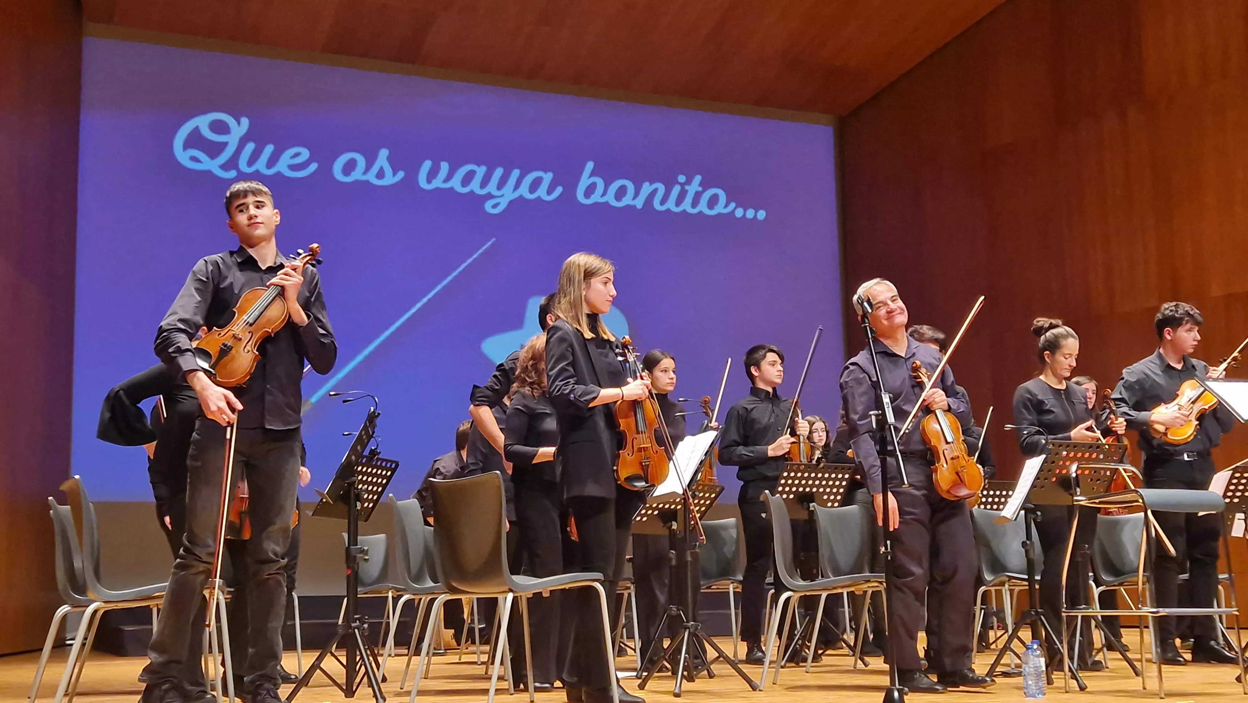 Concierto de Navidad 2023 de la Orquesta de Cámara de Huesca. Foto Myriam Martínez