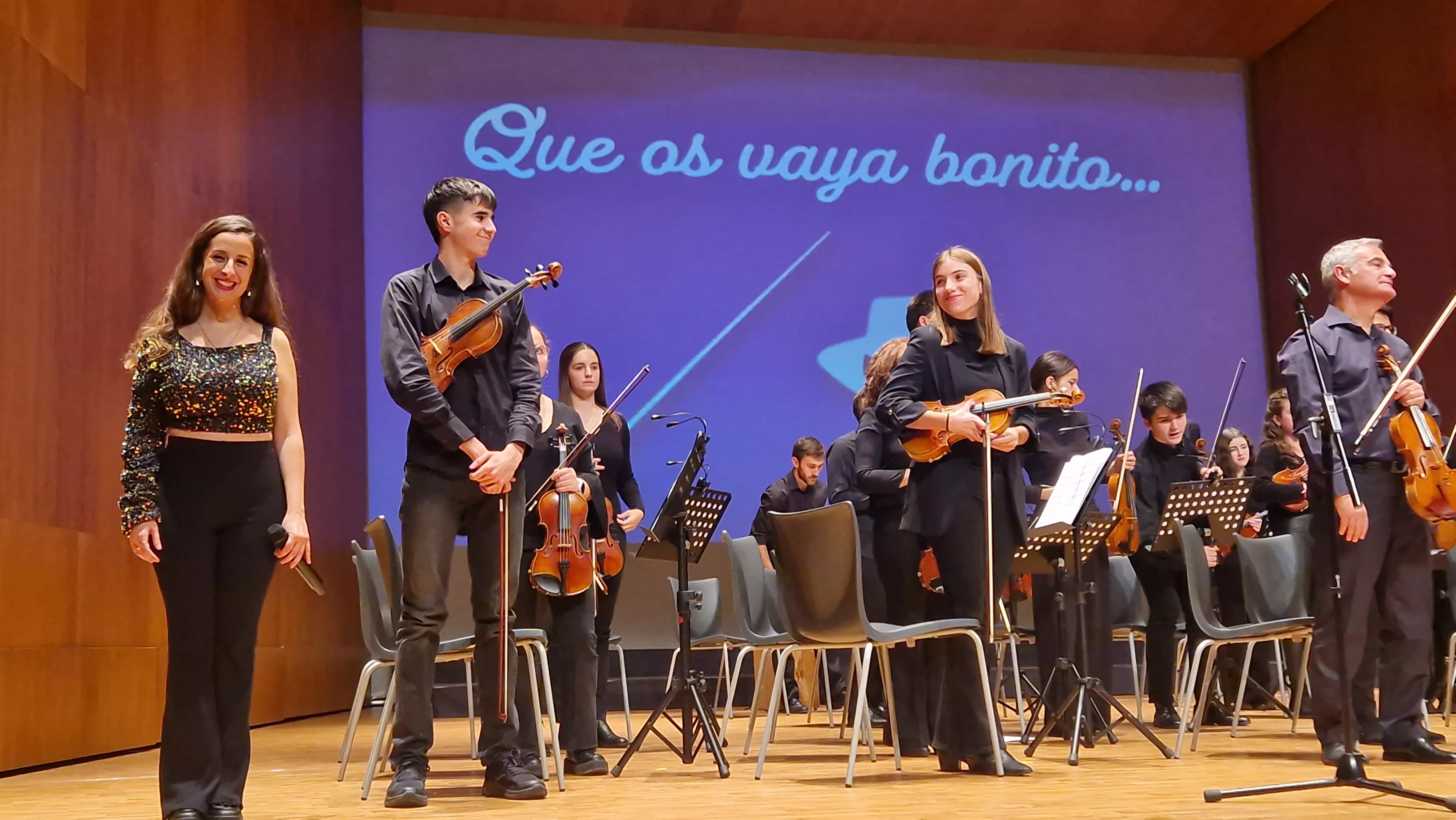 Concierto de Navidad 2023 de la Orquesta de Cámara de Huesca. Foto Myriam Martínez 