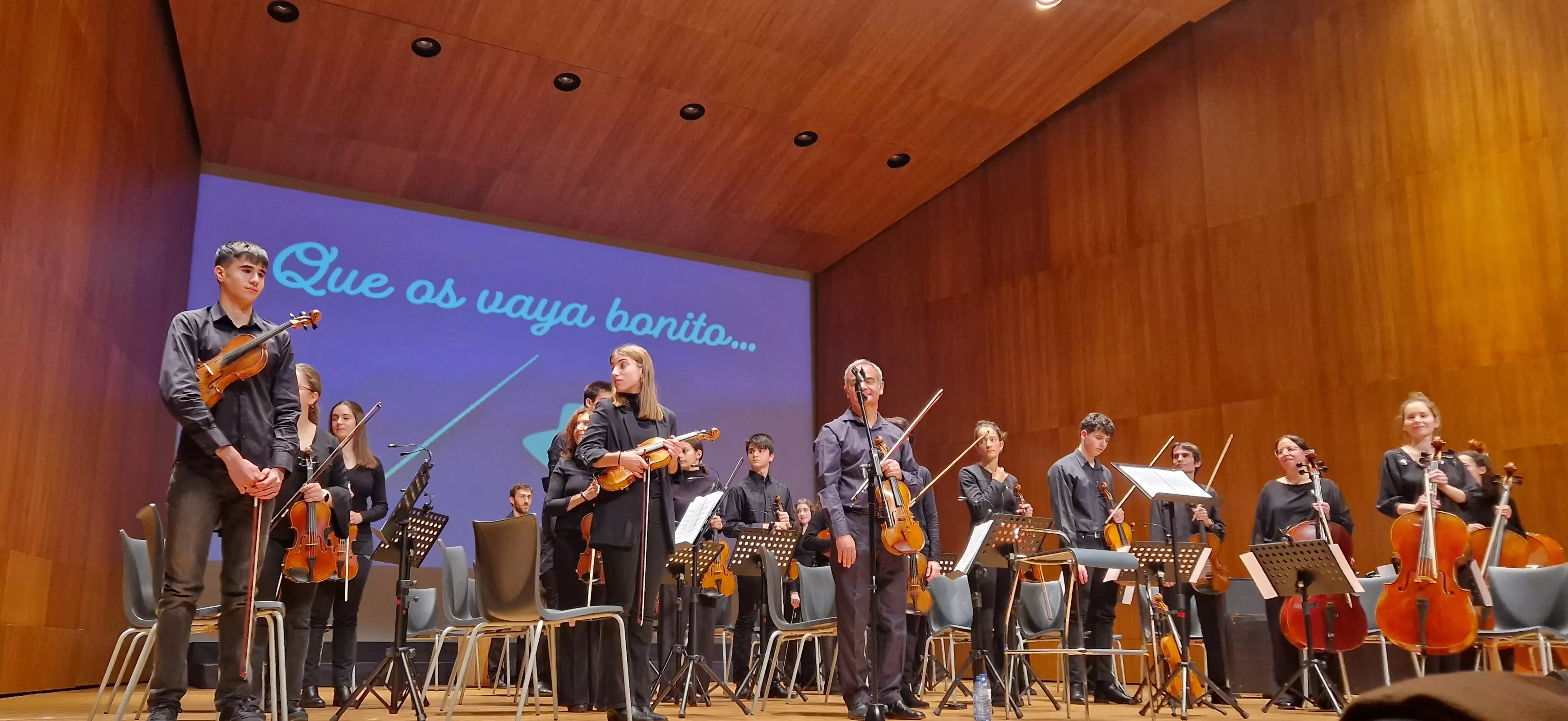 Concierto de Navidad 2023 de la Orquesta de Cámara de Huesca. Foto Myriam Martínez
