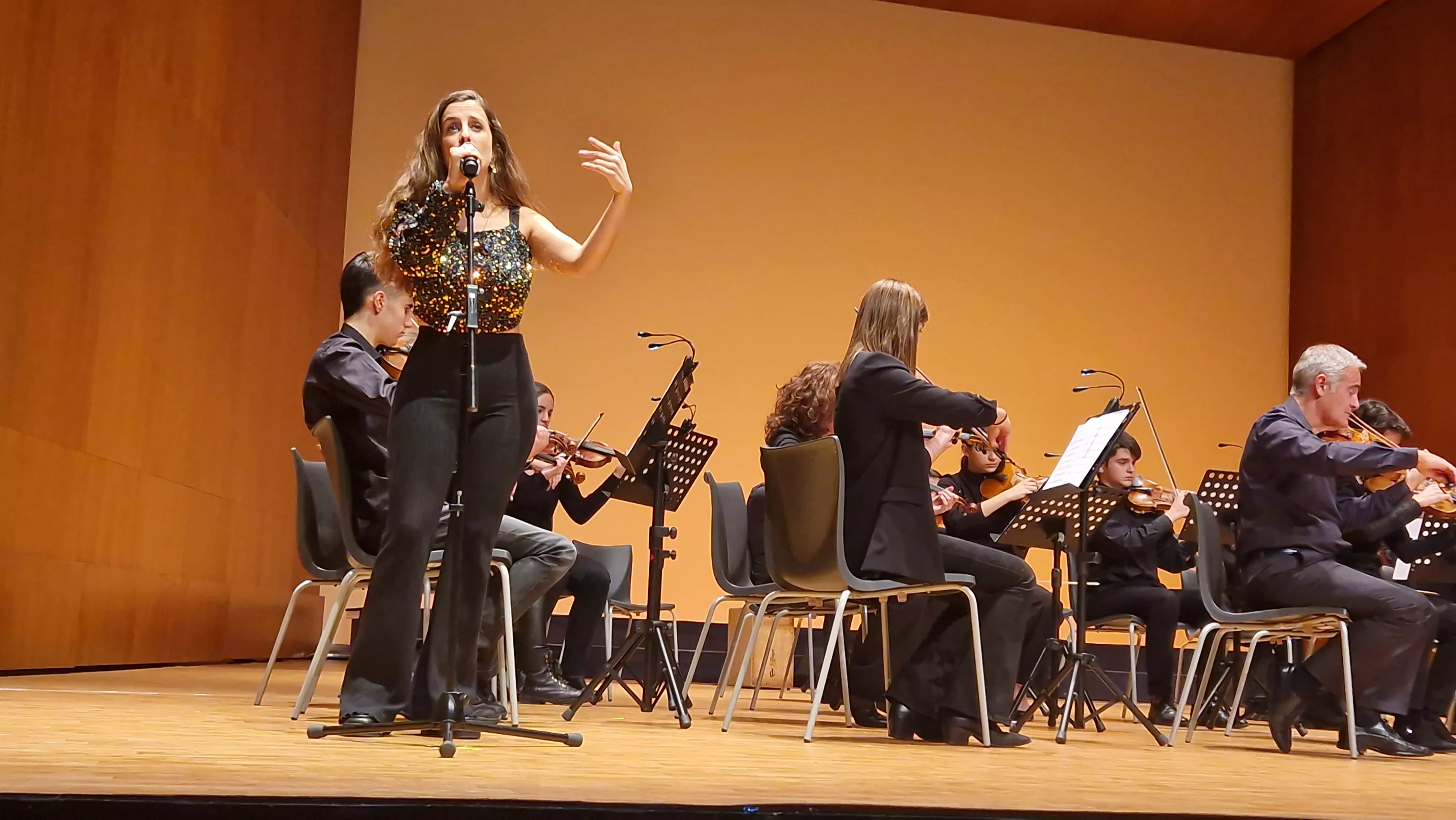 Concierto de Navidad 2023 de la Orquesta de Cámara de Huesca. Foto Myriam Martínez 