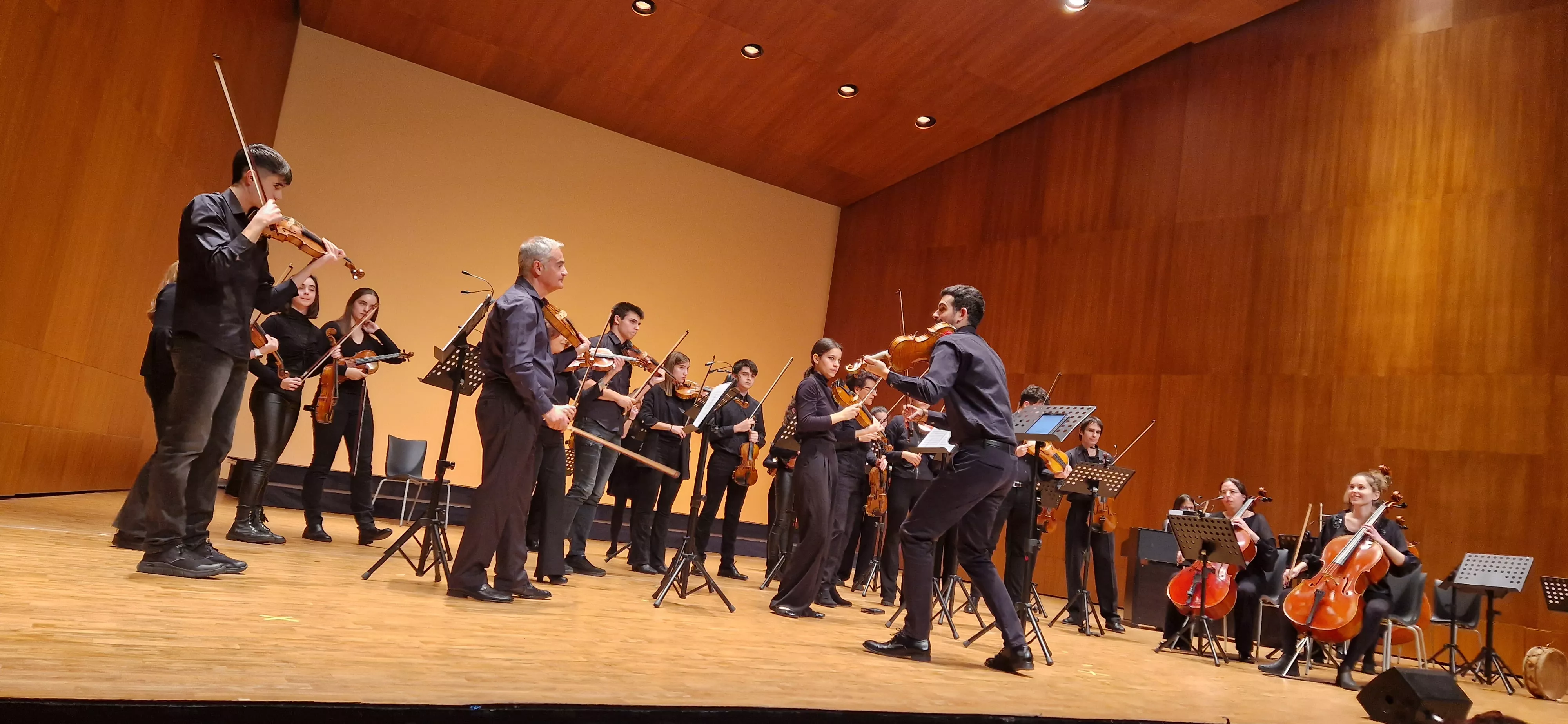 Concierto de Navidad 2023 de la Orquesta de Cámara de Huesca. Foto Myriam Martínez 