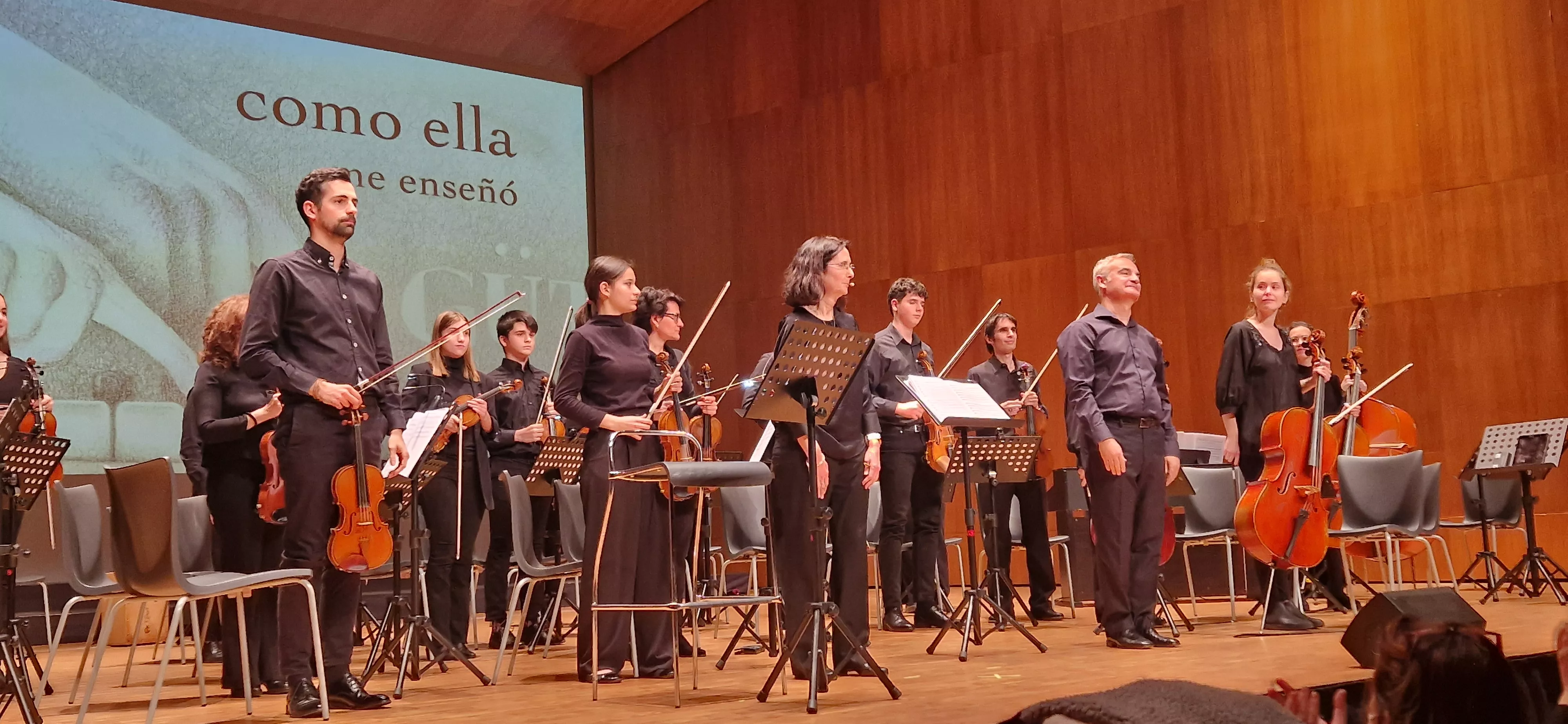 Concierto de Navidad 2023 de la Orquesta de Cámara de Huesca. Foto Myriam Martínez 
