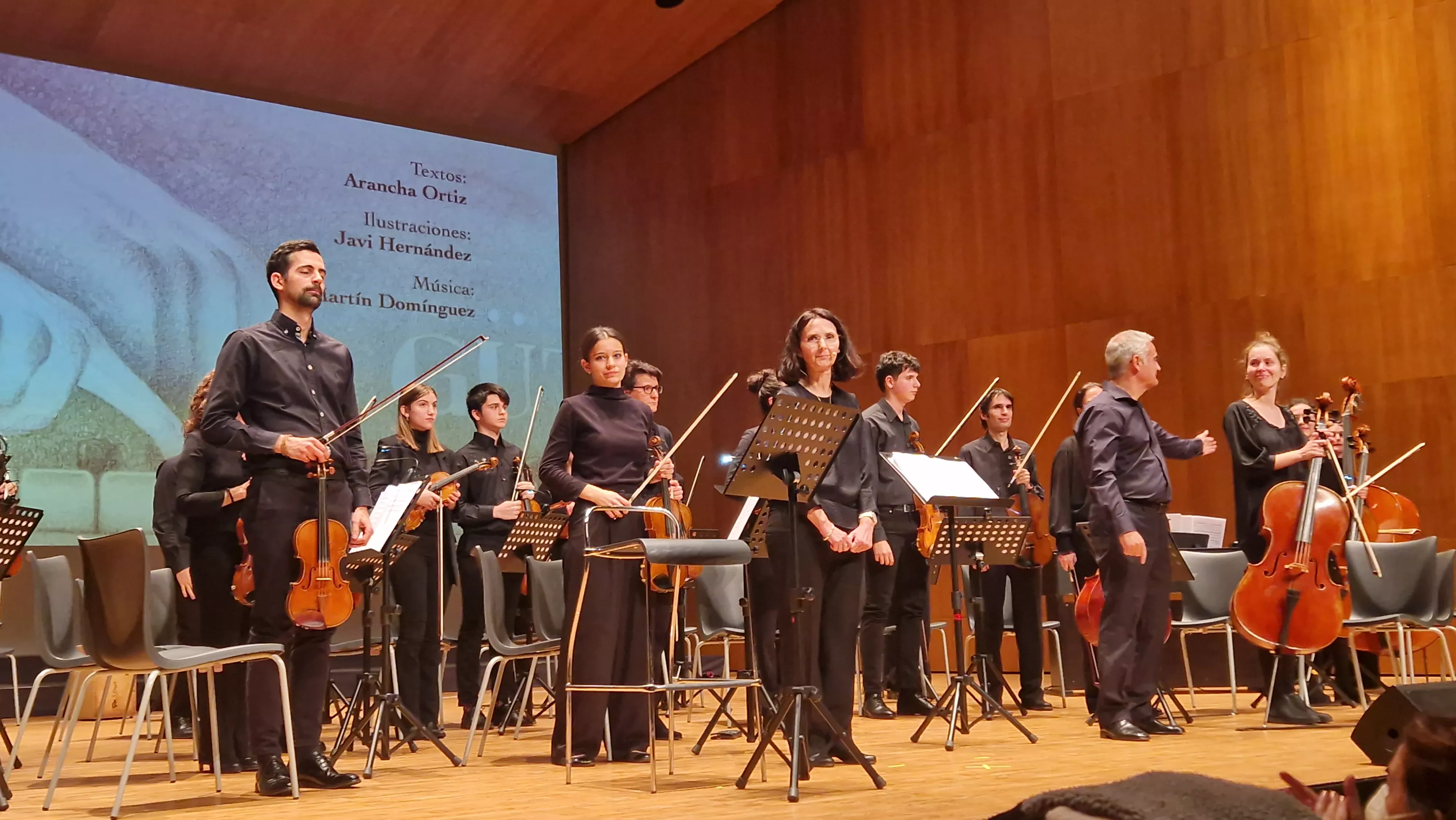 Concierto de Navidad 2023 de la Orquesta de Cámara de Huesca. Foto Myriam Martínez 