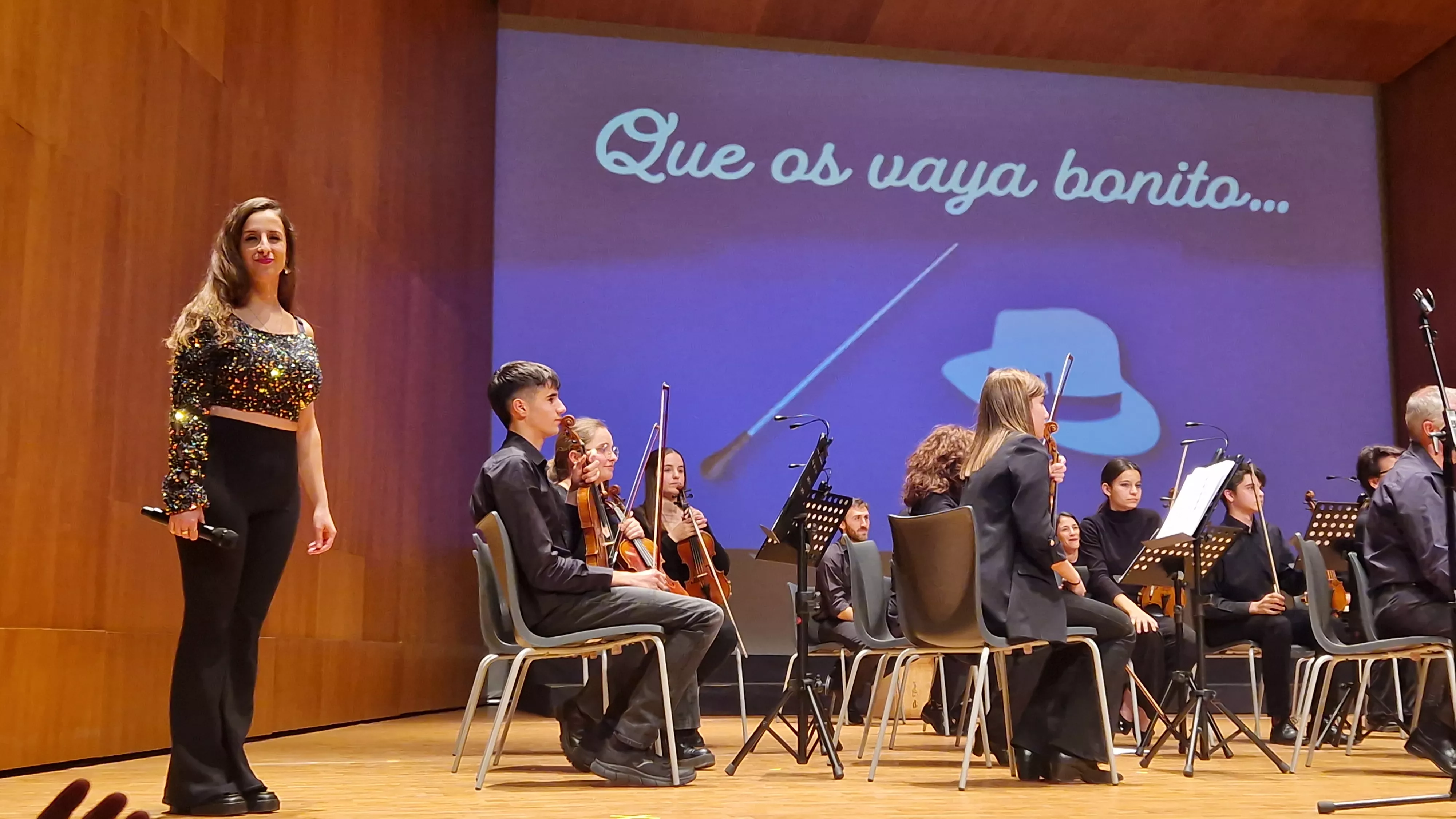 Concierto de Navidad 2023 de la Orquesta de Cámara de Huesca. Foto Myriam Martínez 
