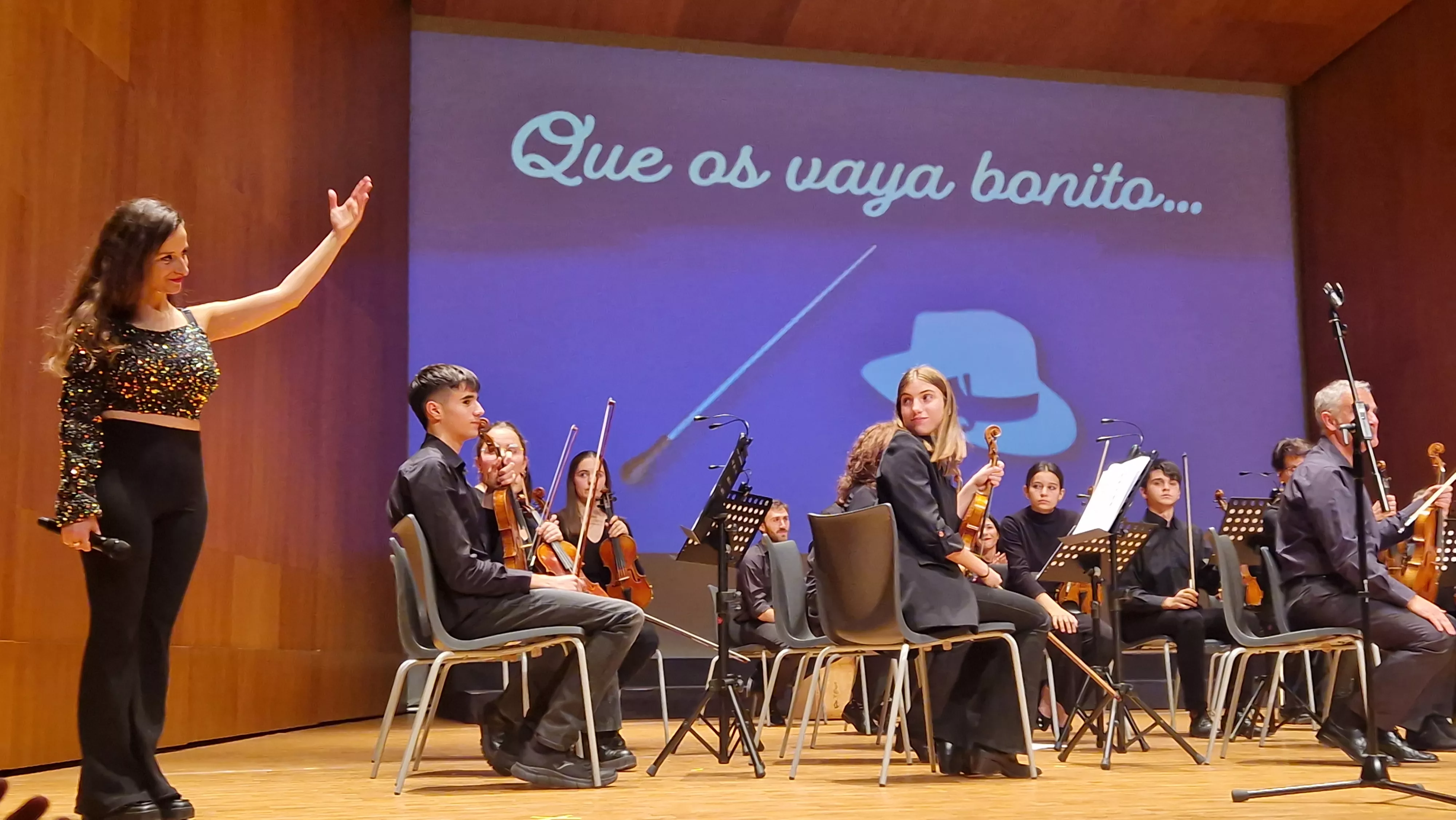 Concierto de Navidad 2023 de la Orquesta de Cámara de Huesca. Foto Myriam Martínez 