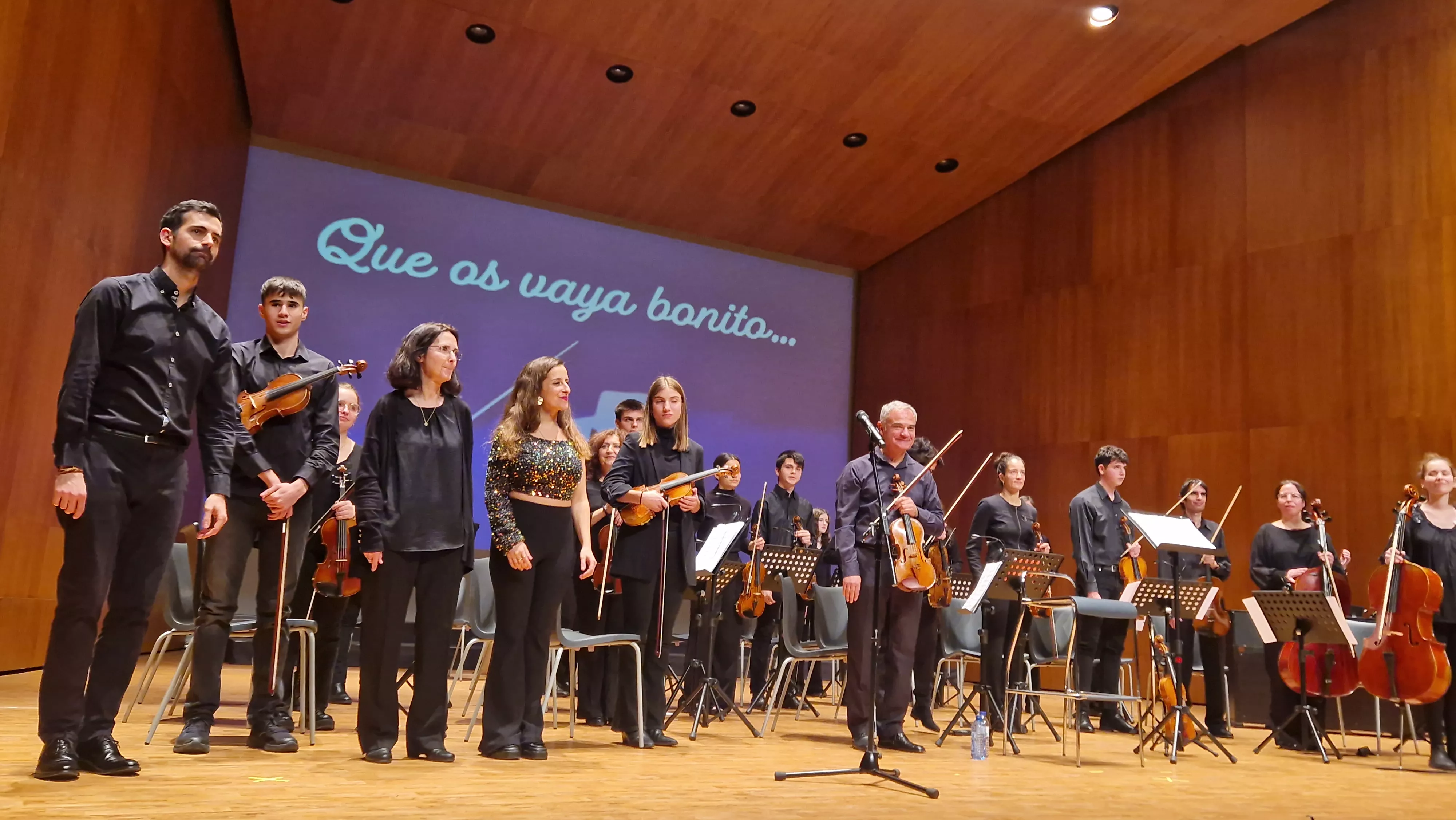 Concierto de Navidad 2023 de la Orquesta de Cámara de Huesca. Foto Myriam Martínez 