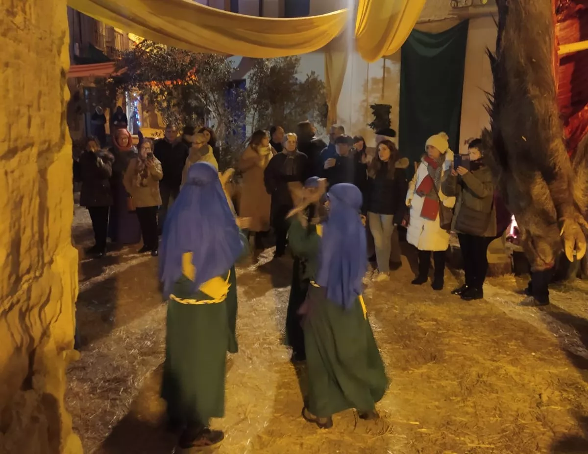  Belén viviente y teatralizado de Sena.