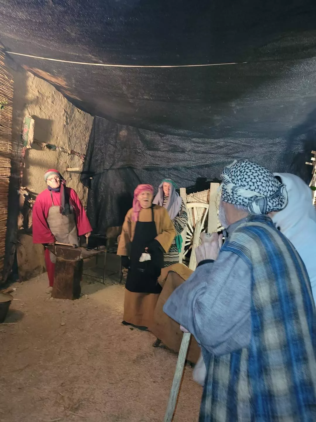  Belén viviente y teatralizado de Sena.