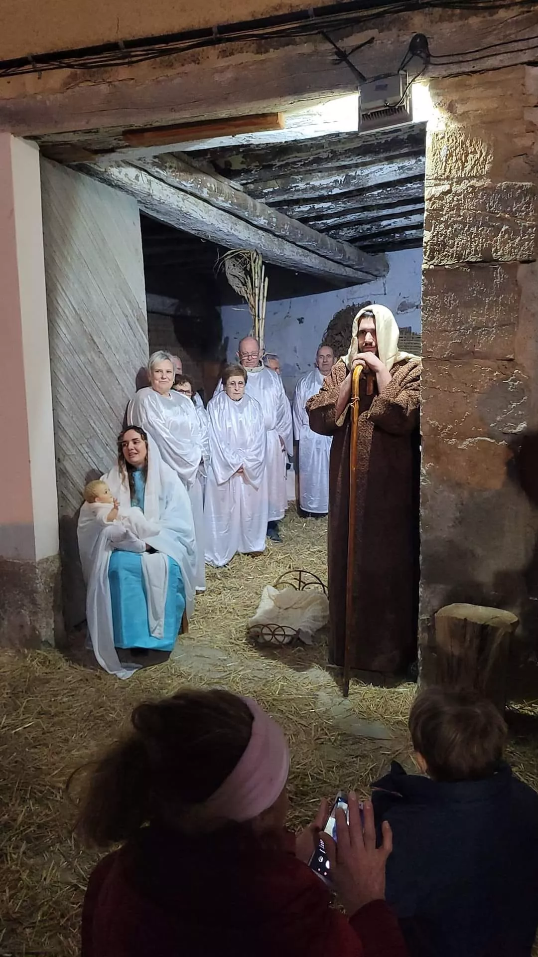  Belén viviente y teatralizado de Sena.