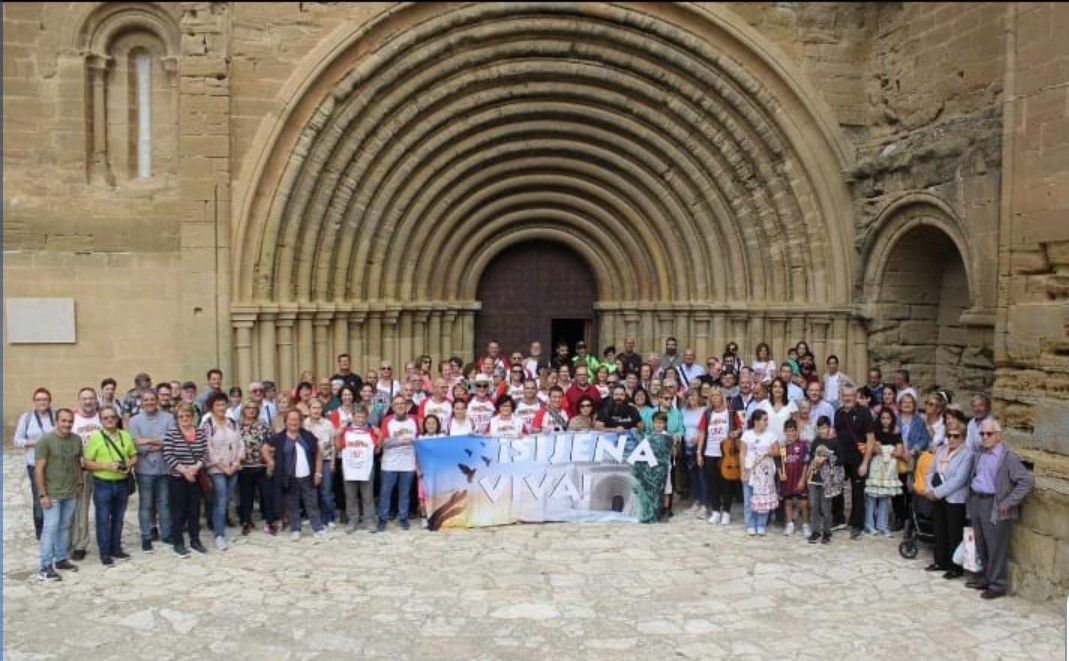 Fotografía de familia de Sijena Viva