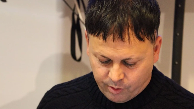 Óscar Sipán, en el Centro Republicano. Foto Carlos Neofato Óscar Sipán, en el Centro Republicano. Foto Carlos Neofato