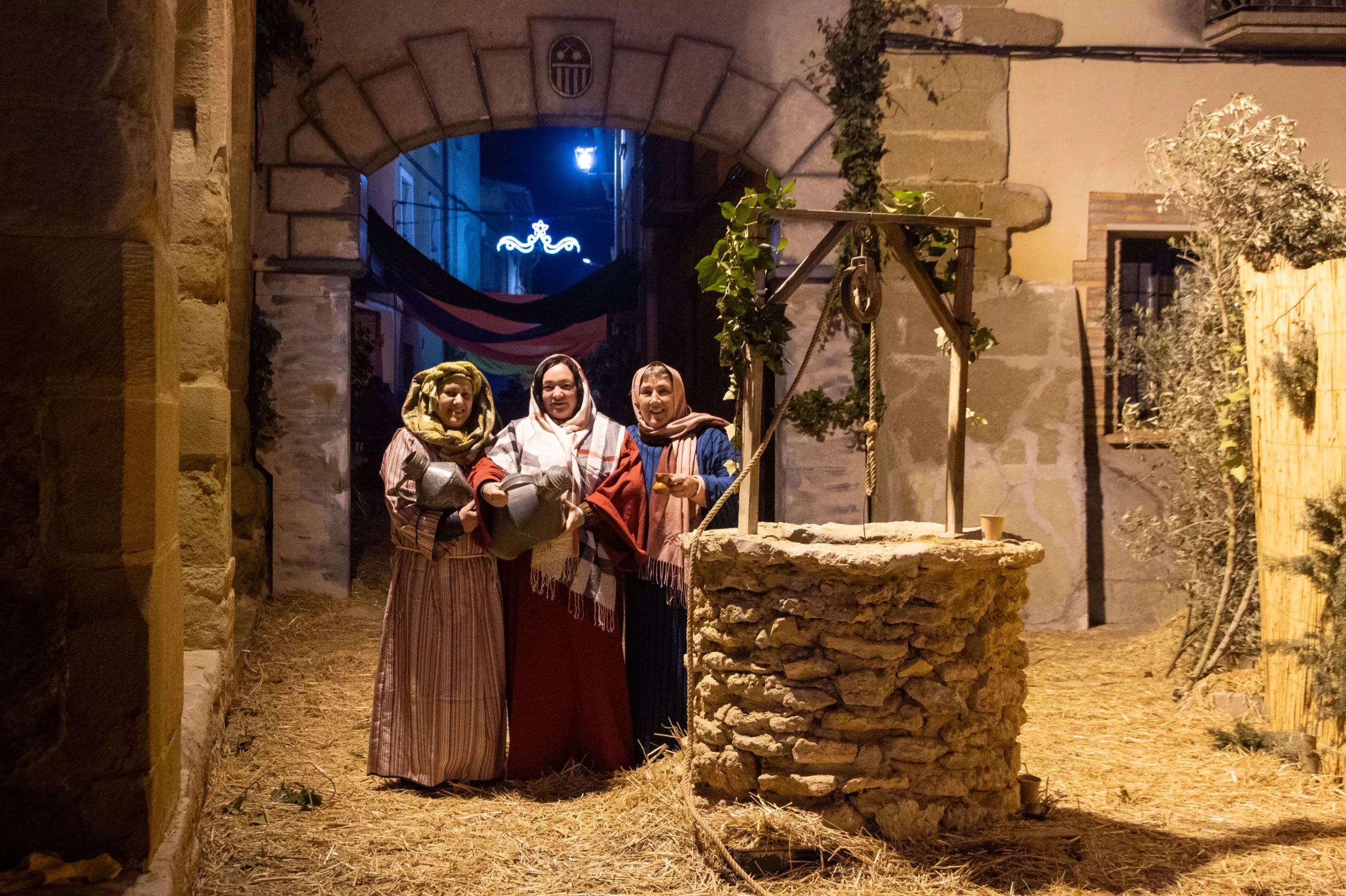  Belén viviente y teatralizado de Sena.