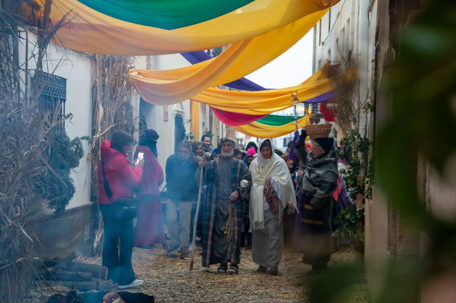 Belén viviente y teatralizado de Sena.