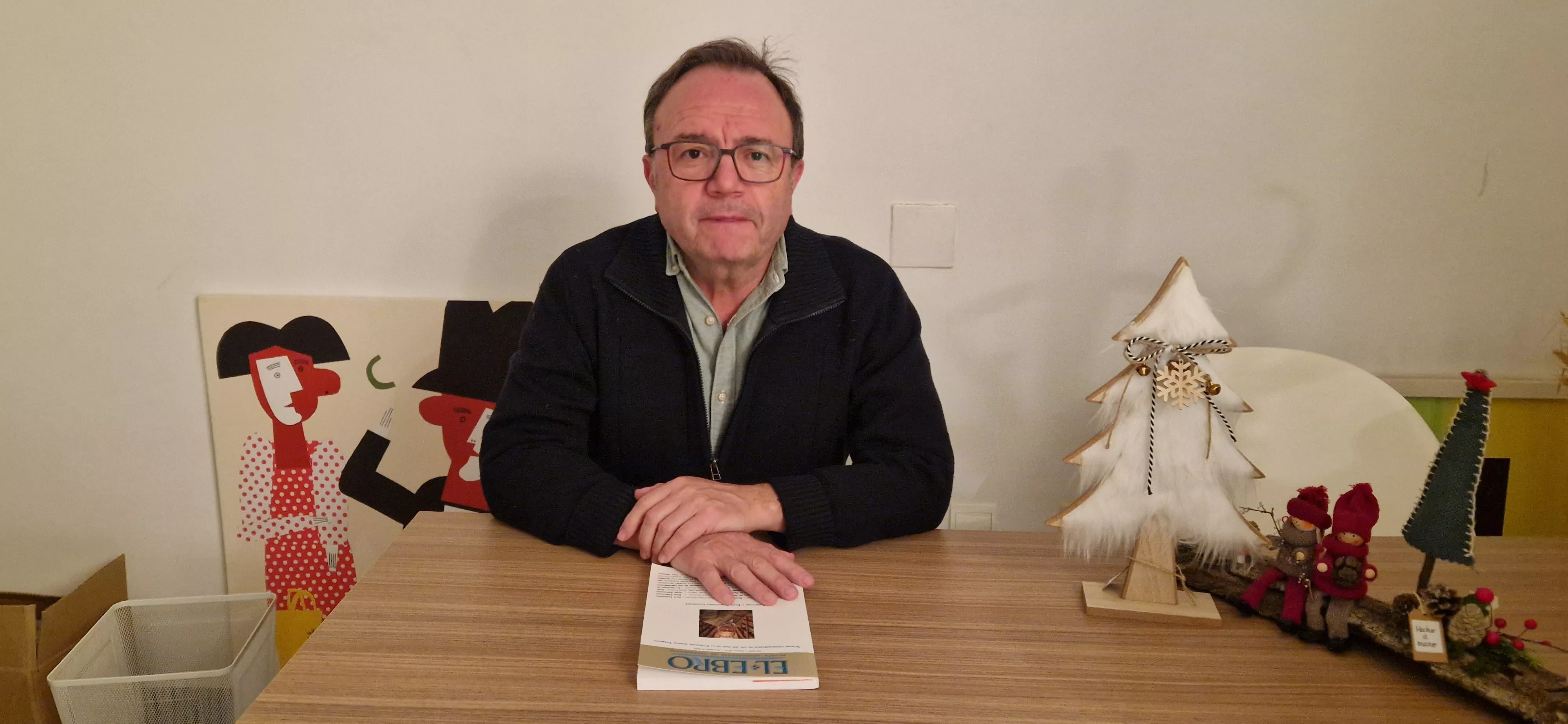 José Domingo Dueñas recomienda "La hija del comunista", de Aroa Moreno. Foto Myriam Martínez 