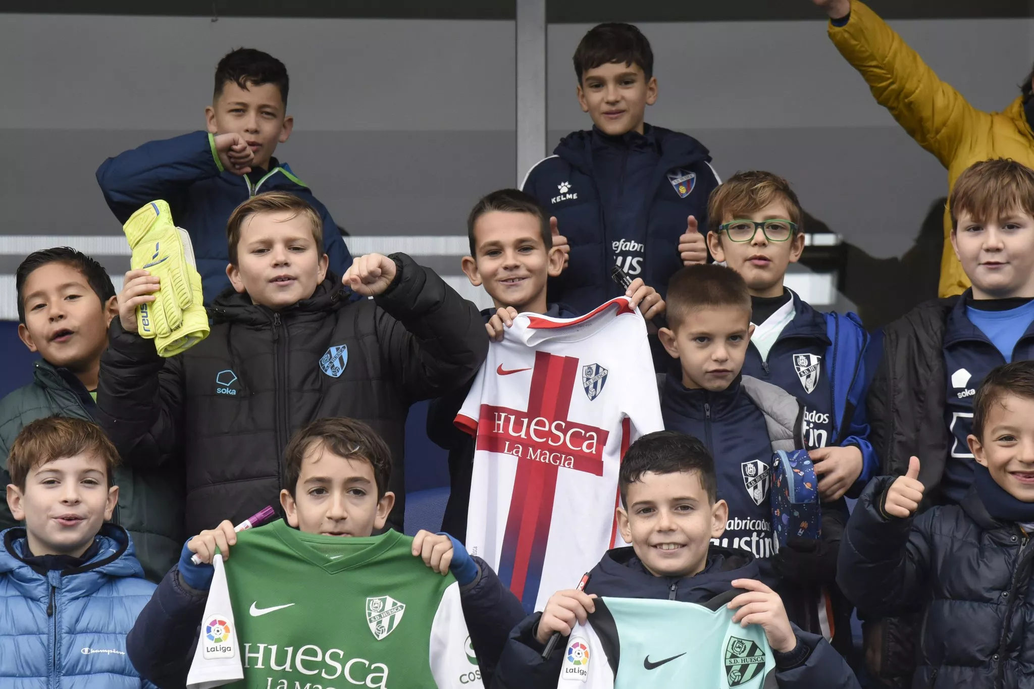 Entrenamiento del Huesca.