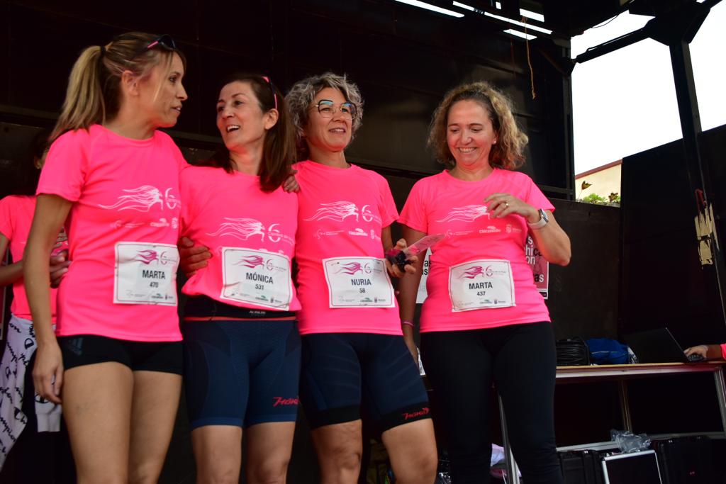 La carrera de la mujer de Monzón 2022 