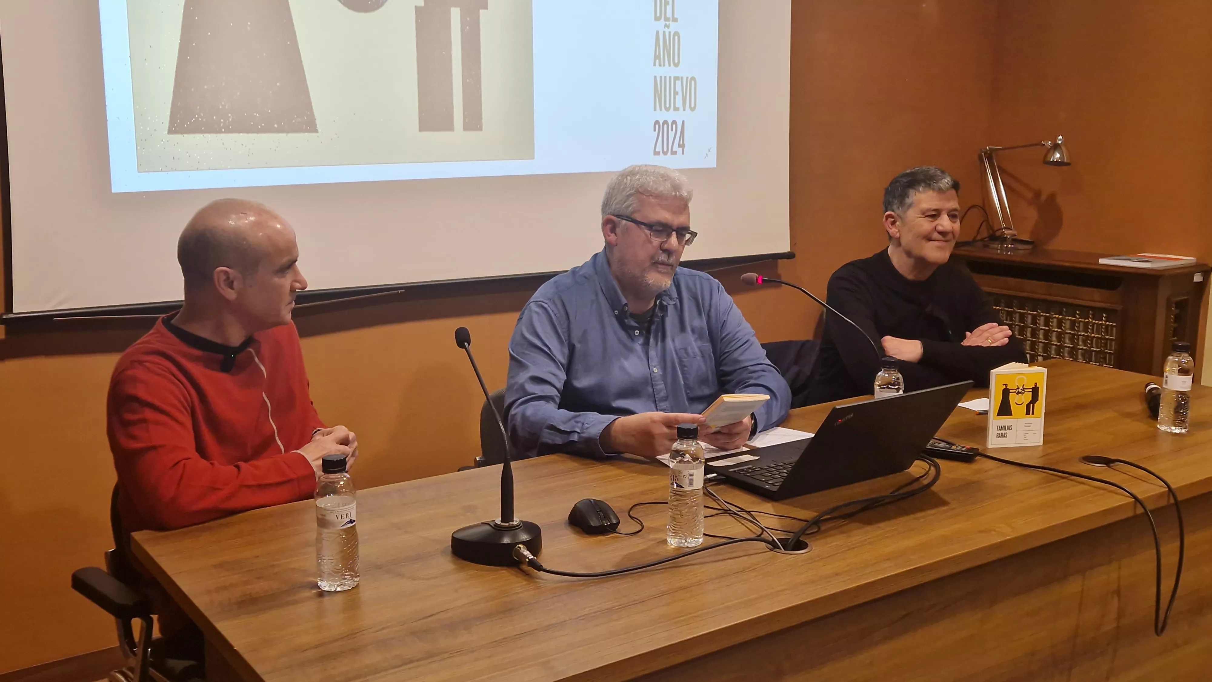 Presentación del libro Familias raras. Foto Myriam Martínez