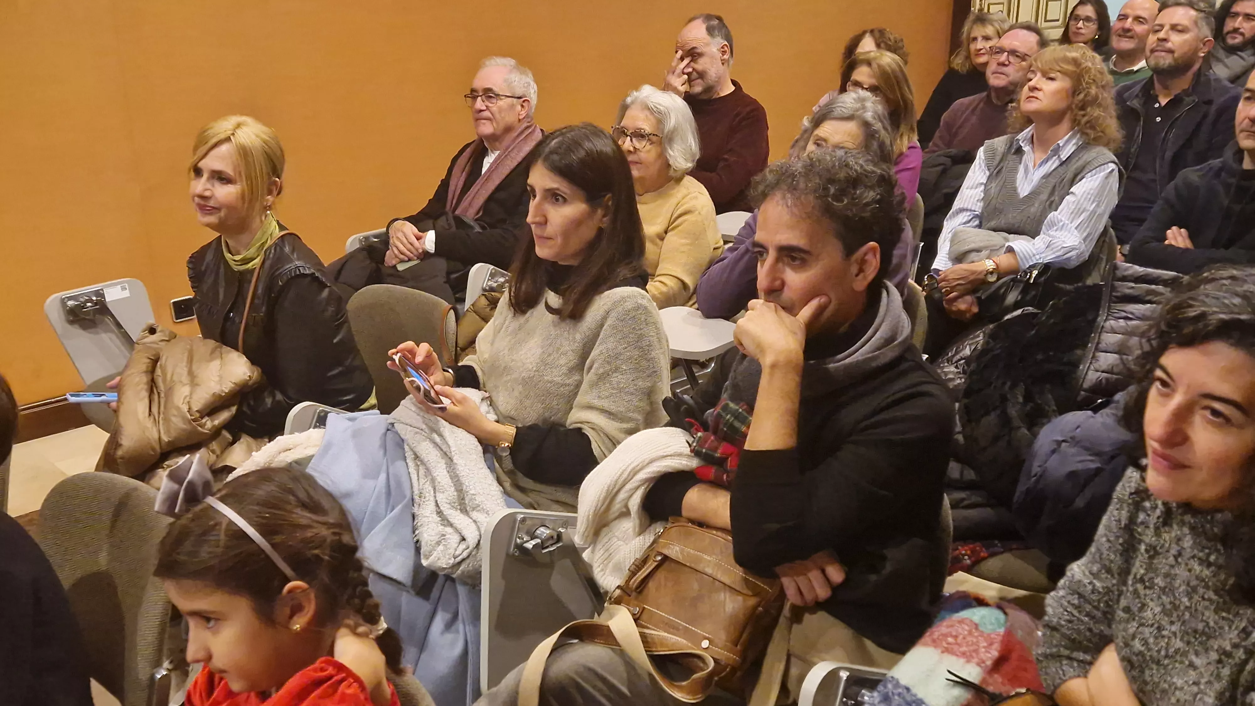 Presentación del libro Familias raras. Foto Myriam Martínez