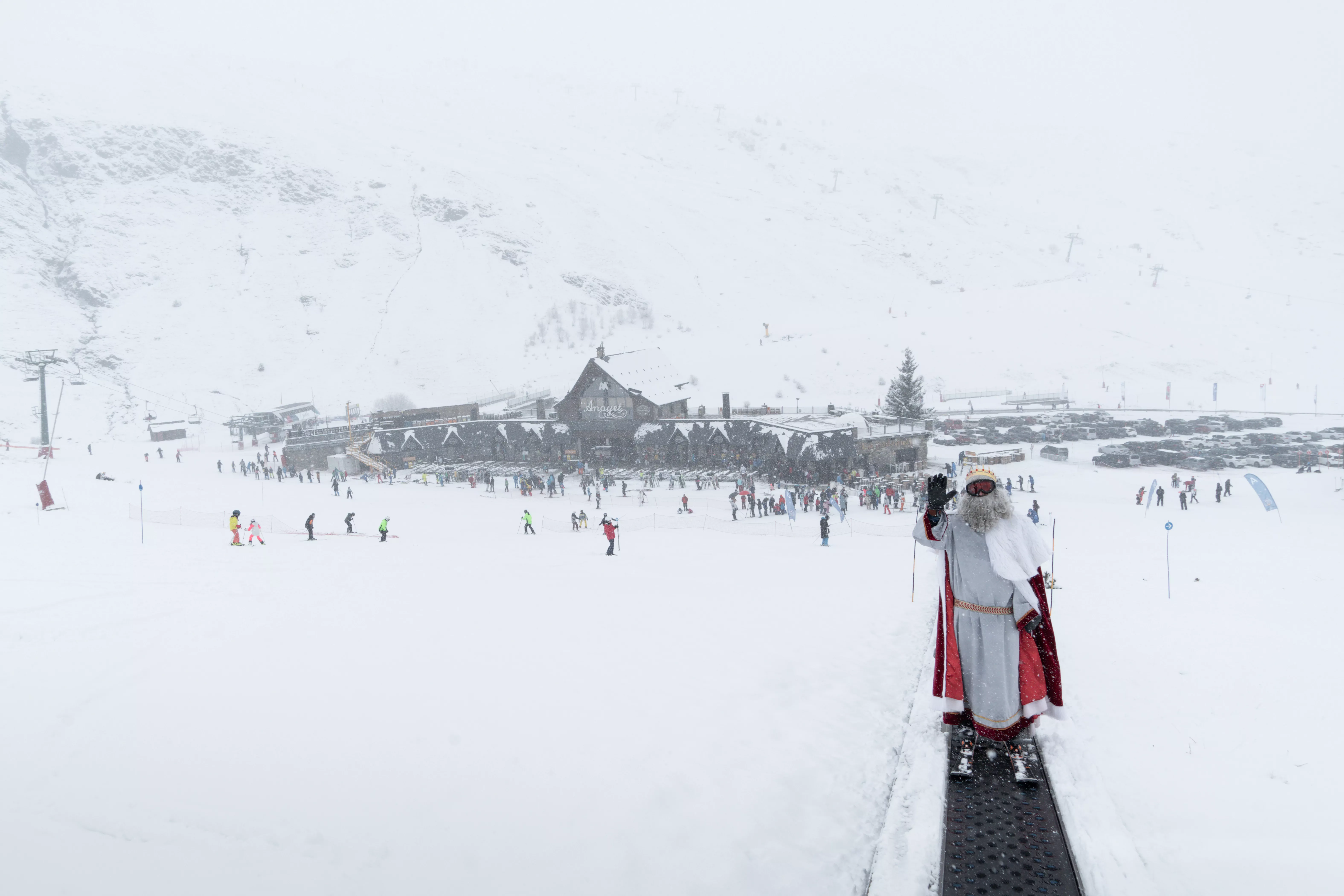 Nevada este viernes en Formigal-Panticosa.