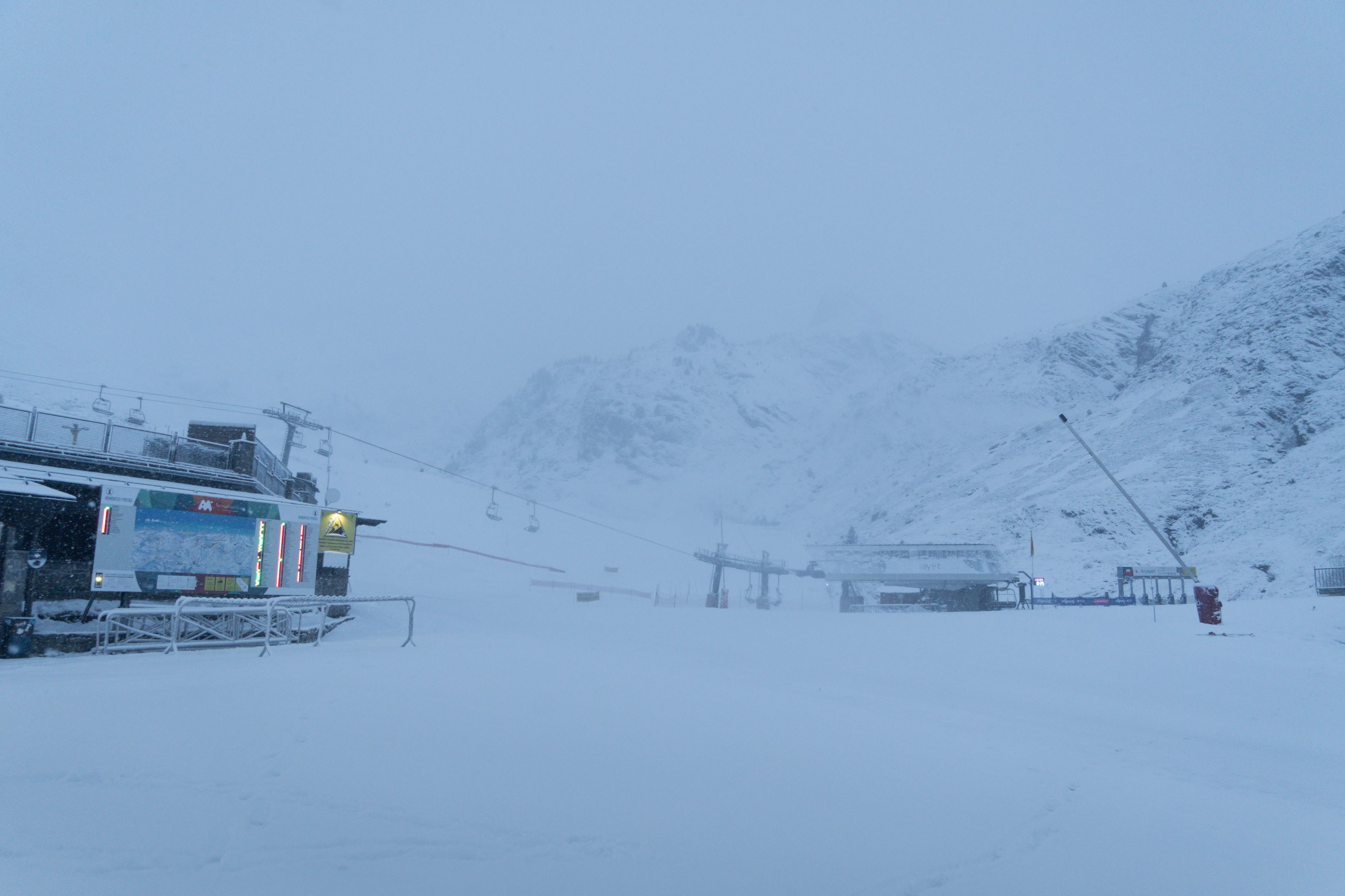 Nieve en Formigal-Panticosa.