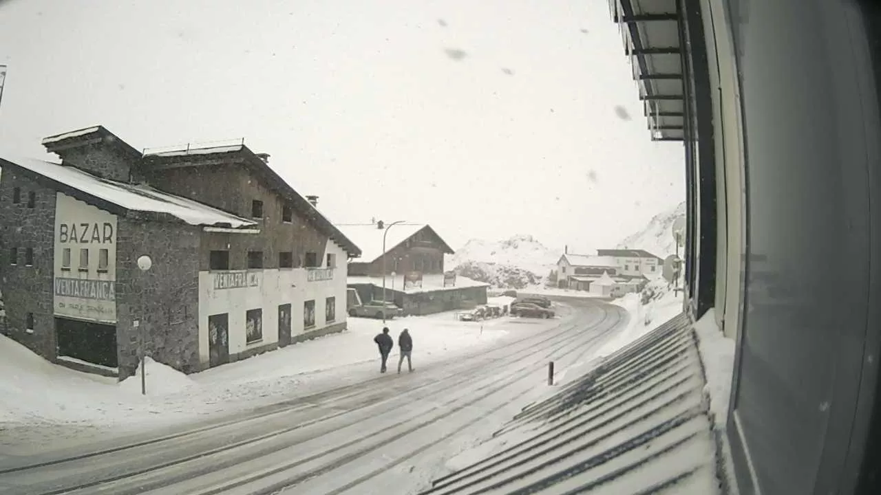 Portalet este viernes por la tarde.