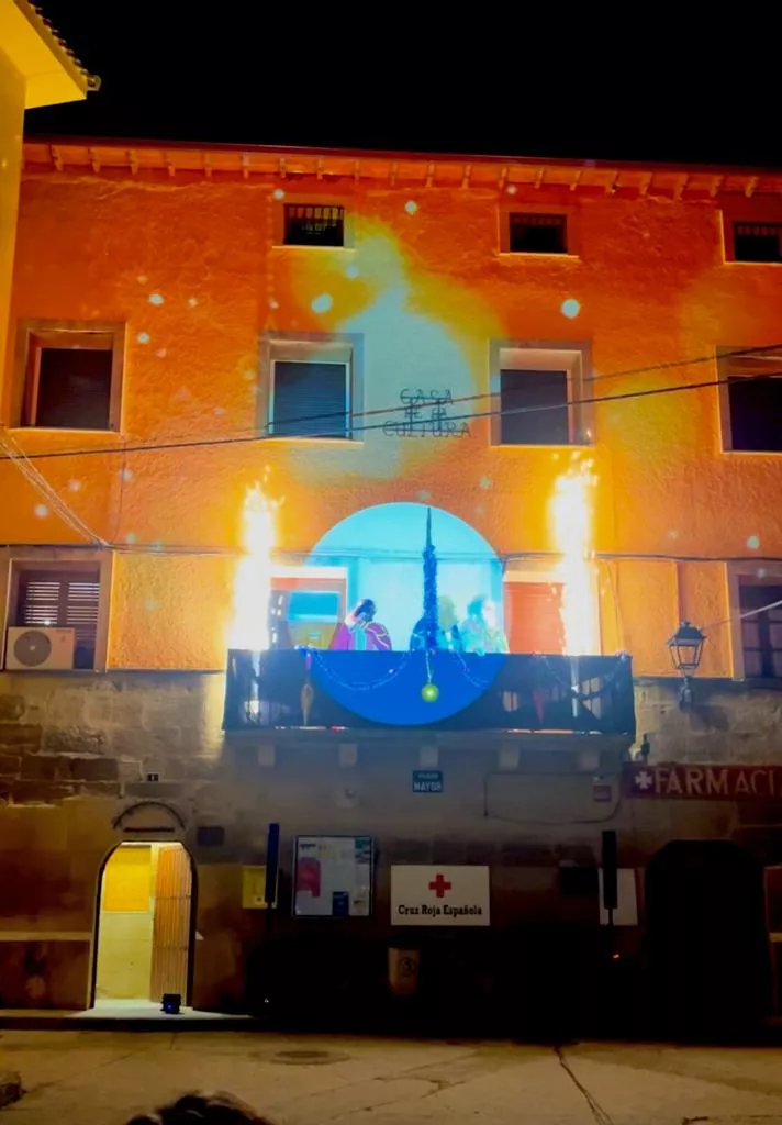 Los Reyes Magos en Angüés.