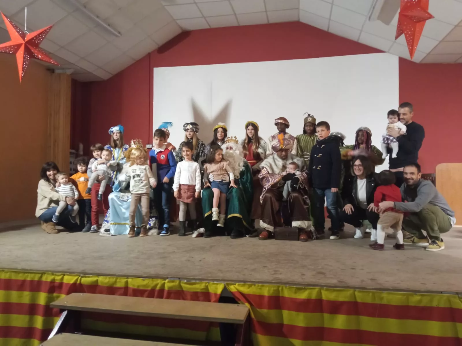 Los Reyes Magos en Valsalada.