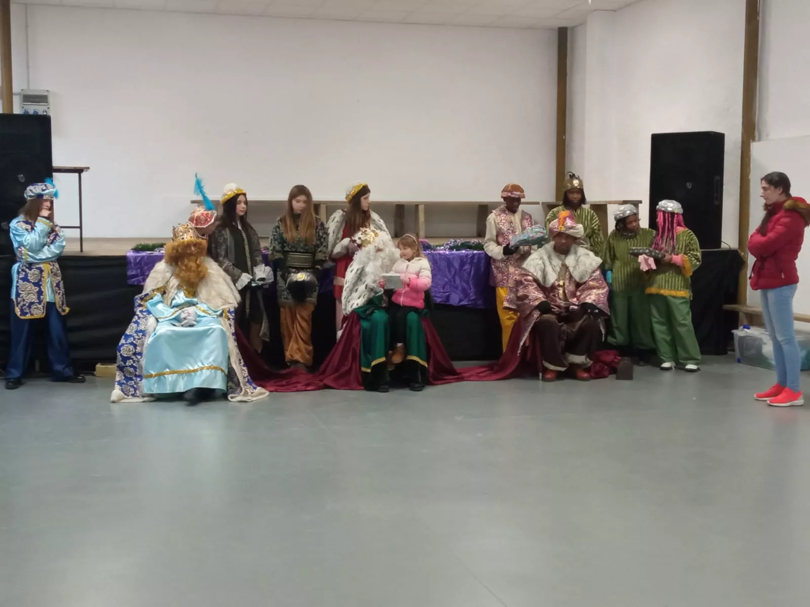 Los Reyes Magos en Valsalada.