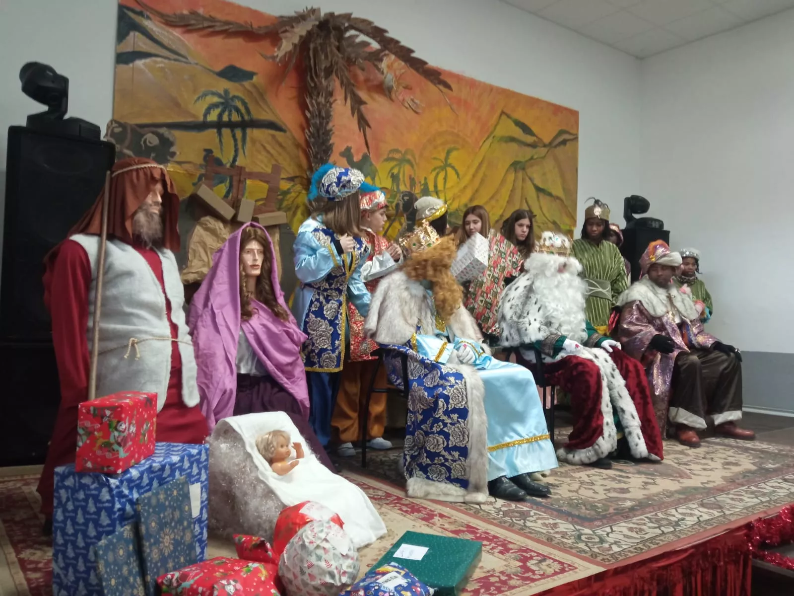 Los Reyes Magos en Valsalada.
