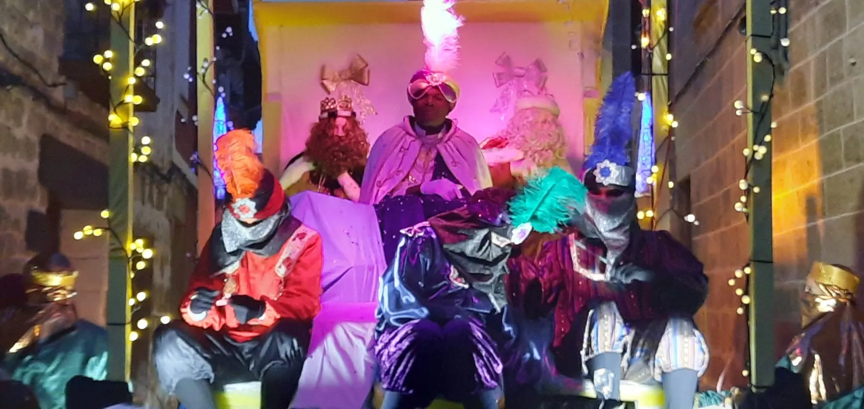 Los Reyes Magos en Ayerbe.