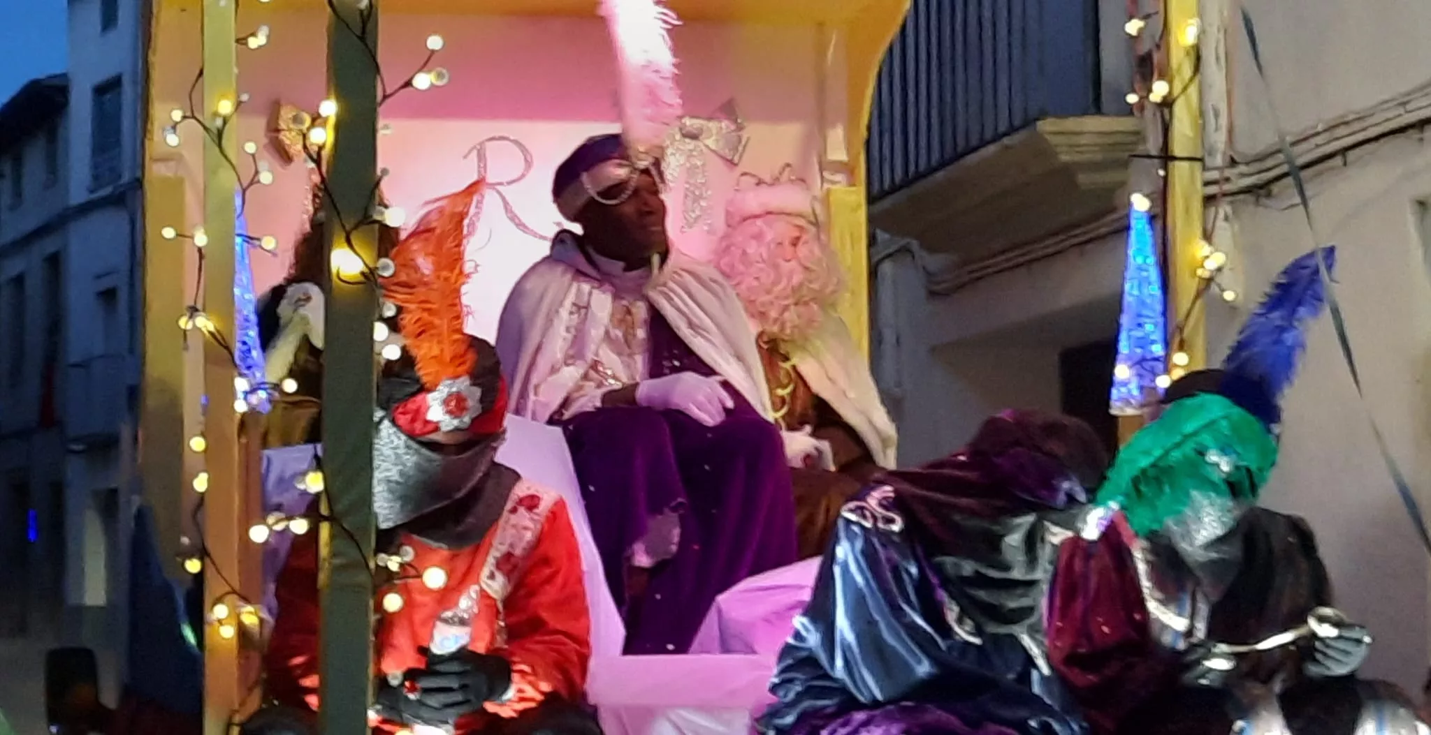 Los Reyes Magos en Ayerbe.