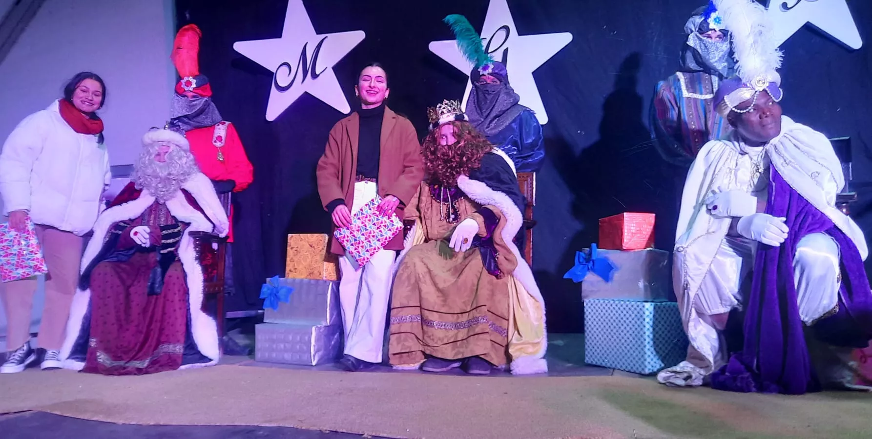 Los Reyes Magos en Ayerbe.