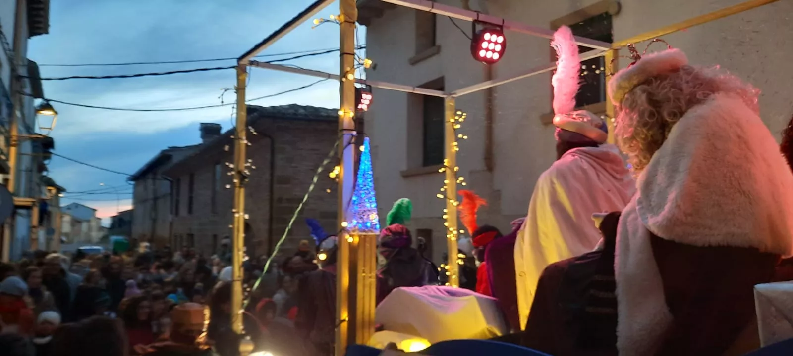 Los Reyes Magos en Ayerbe.