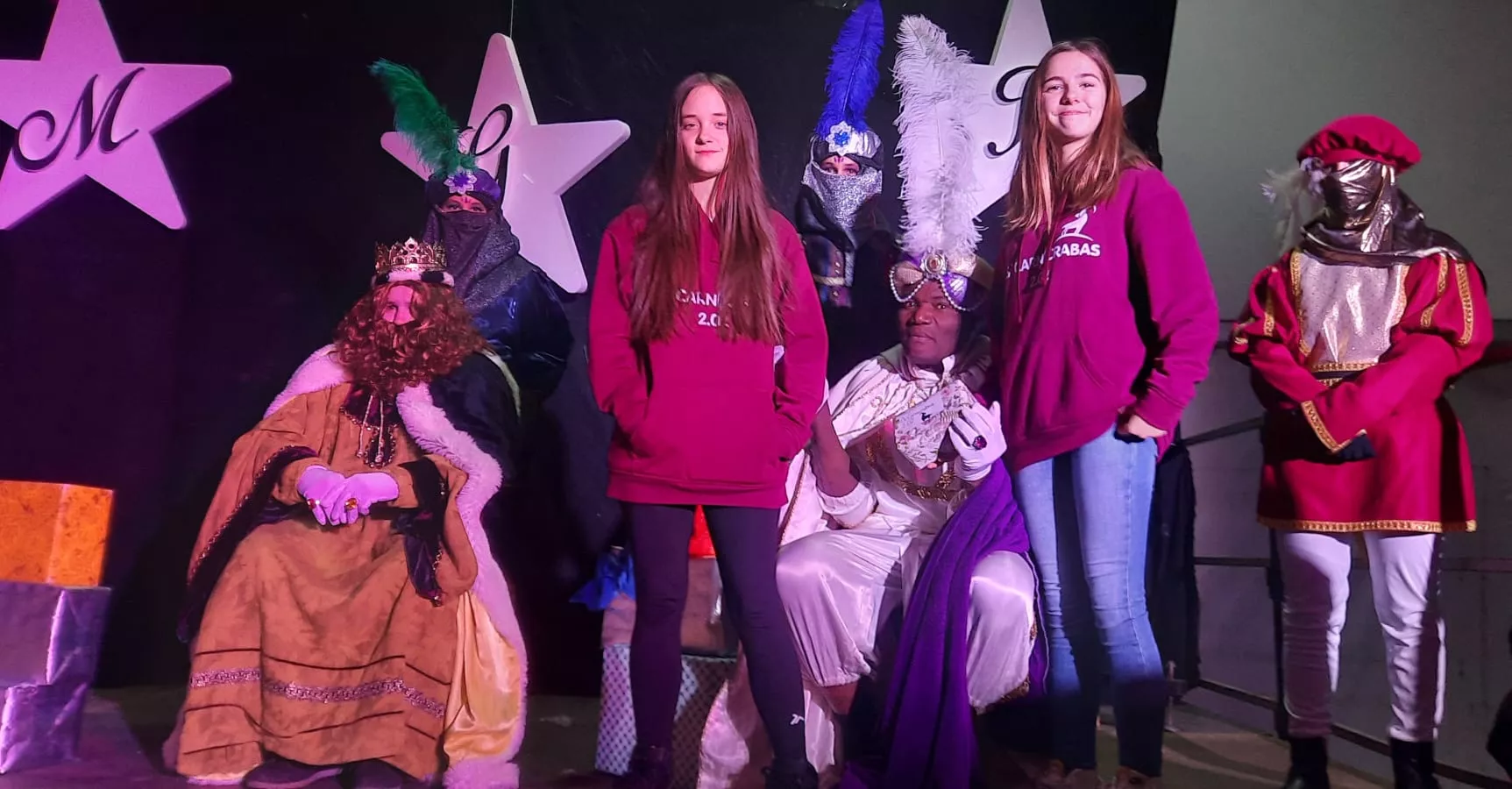 Los Reyes Magos en Ayerbe.