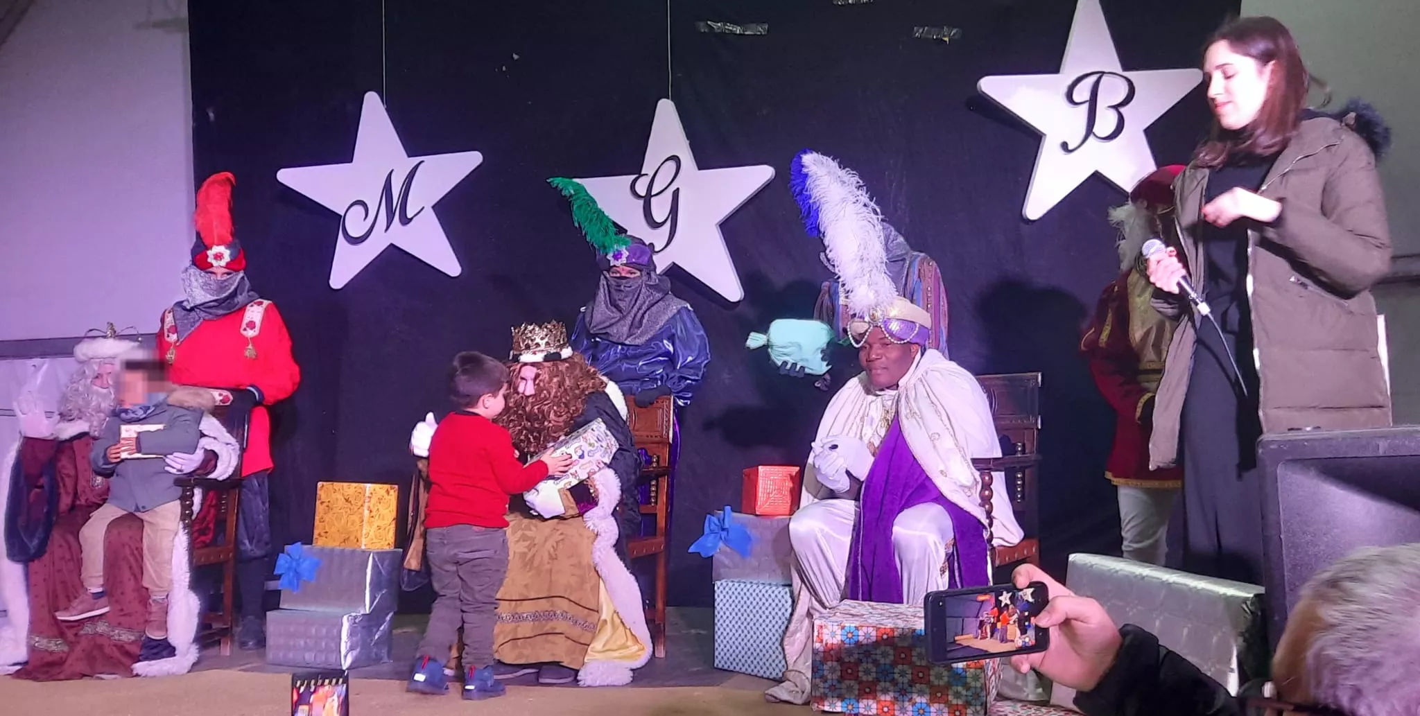 Los Reyes Magos en Ayerbe.