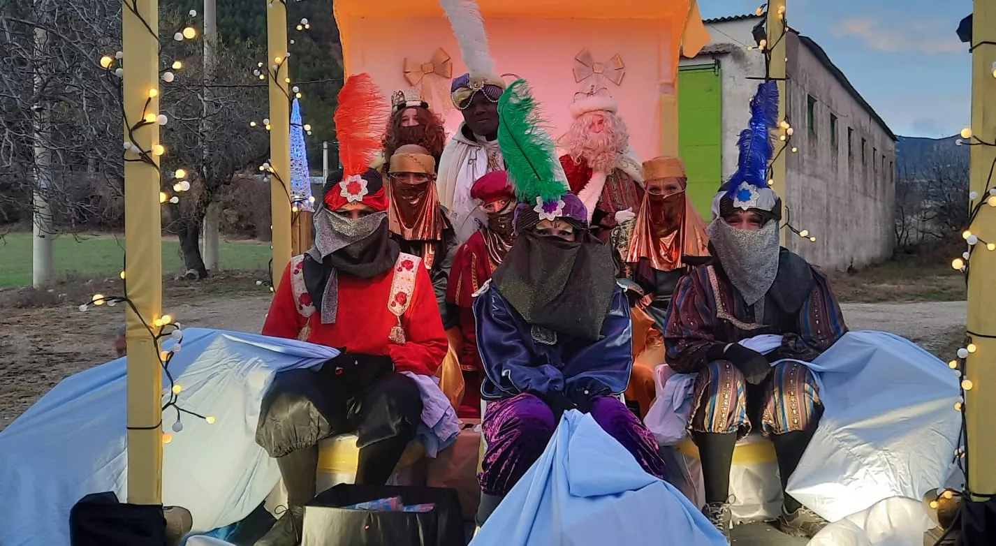 Los Reyes Magos en Ayerbe.
