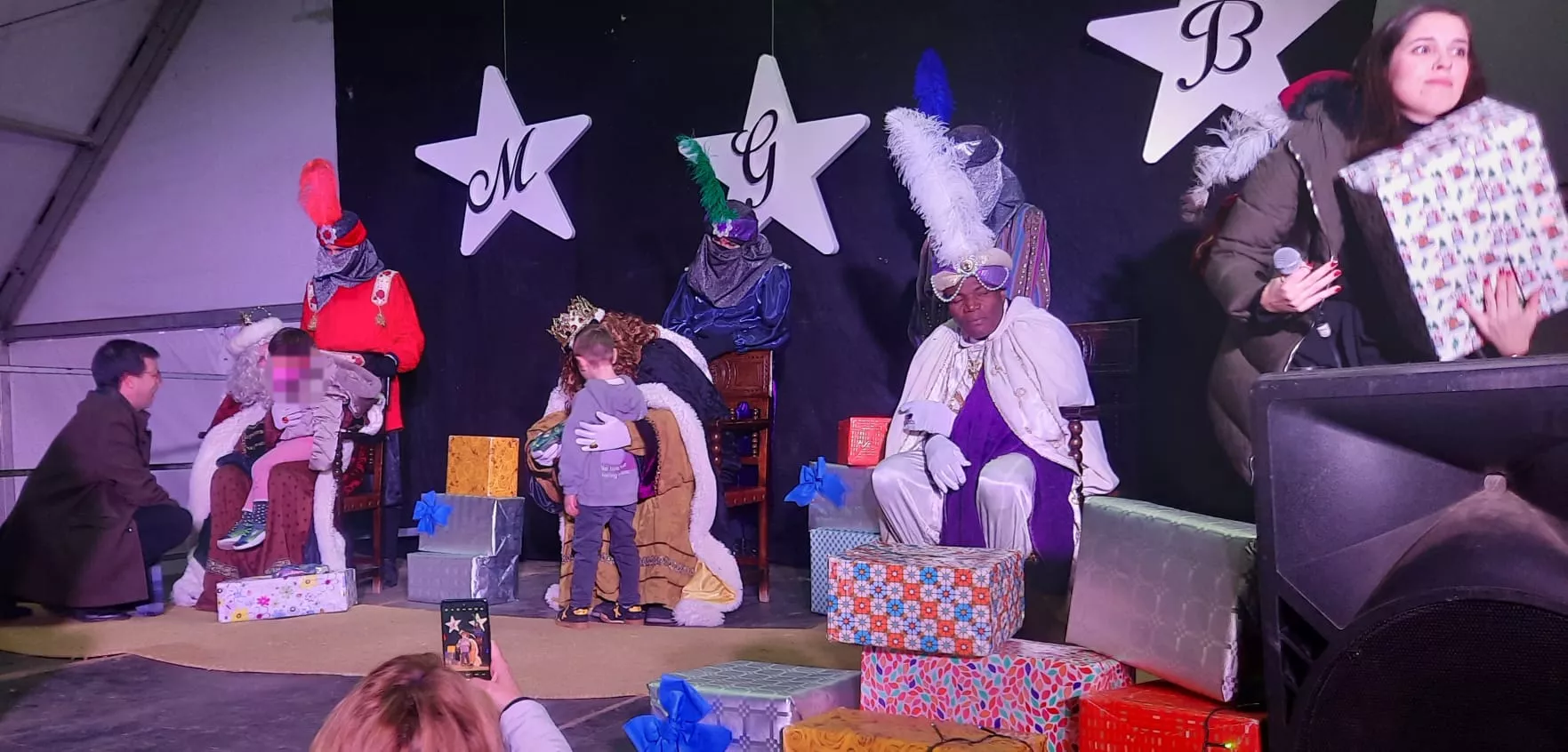 Los Reyes Magos en Ayerbe.