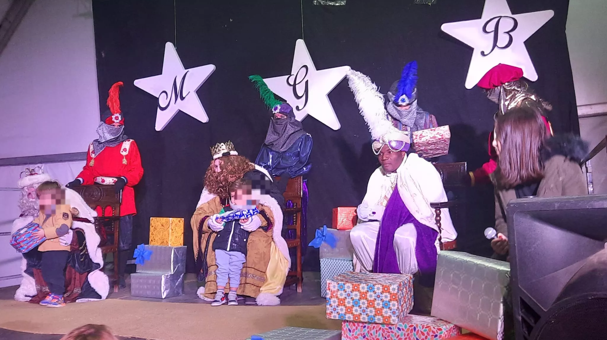 Los Reyes Magos en Ayerbe.