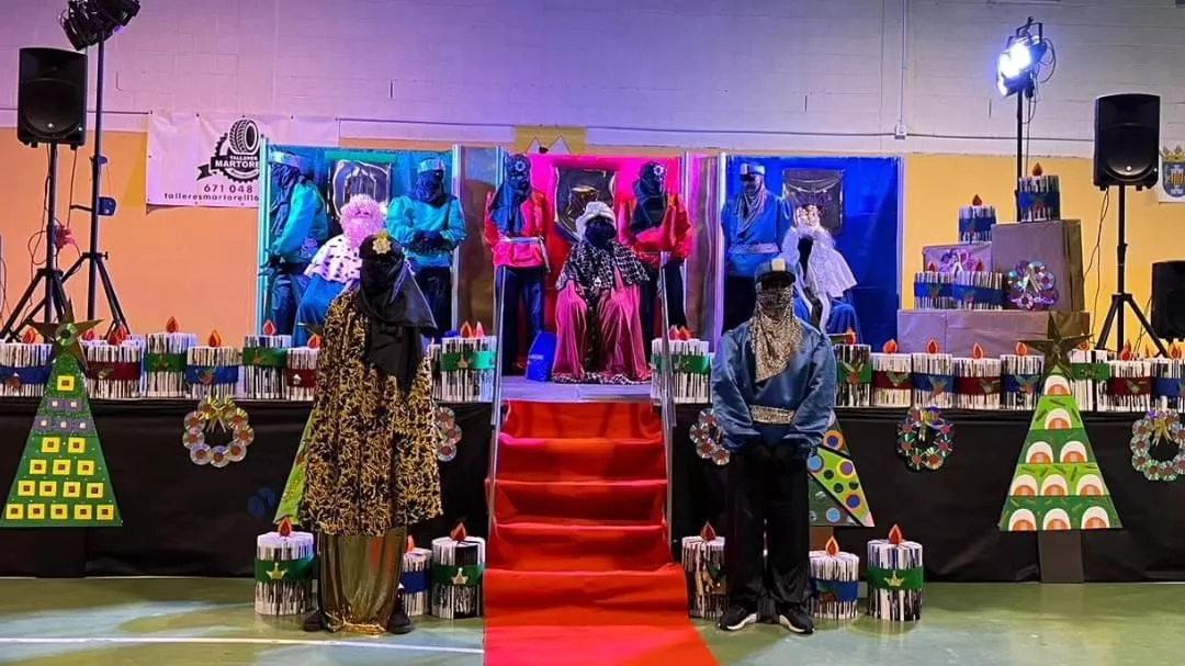 Los Reyes en Benabarre.