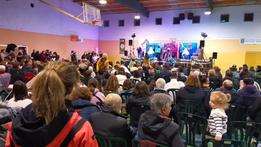 Los Reyes en Benabarre.