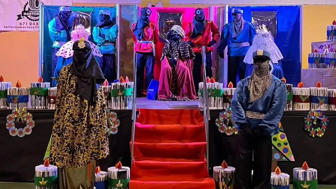 Los Reyes en Benabarre.