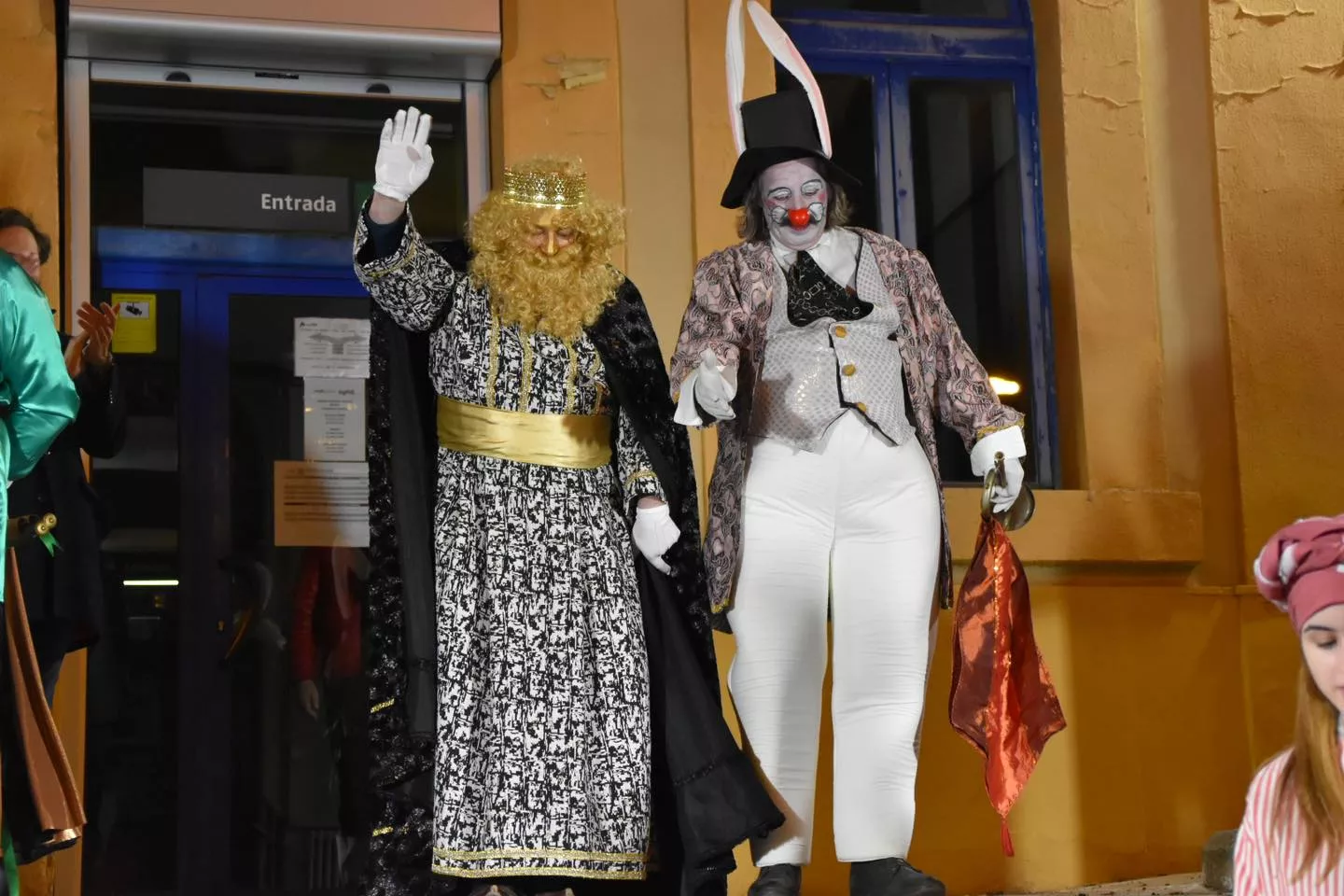 Los Reyes Magos en Monzón.