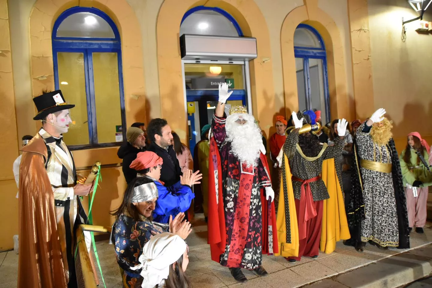 Los Reyes Magos en Monzón.