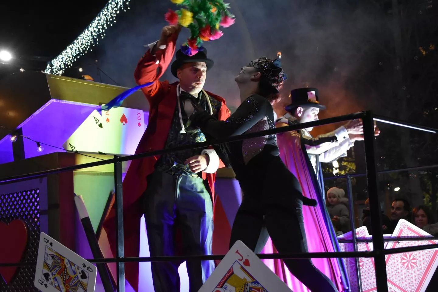 Los Reyes Magos en Monzón.