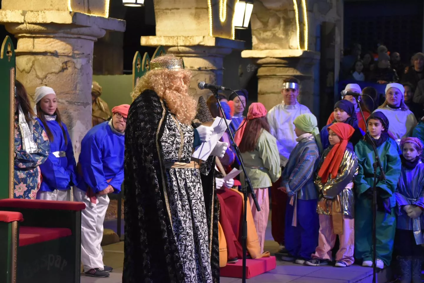 Los Reyes Magos en Monzón.