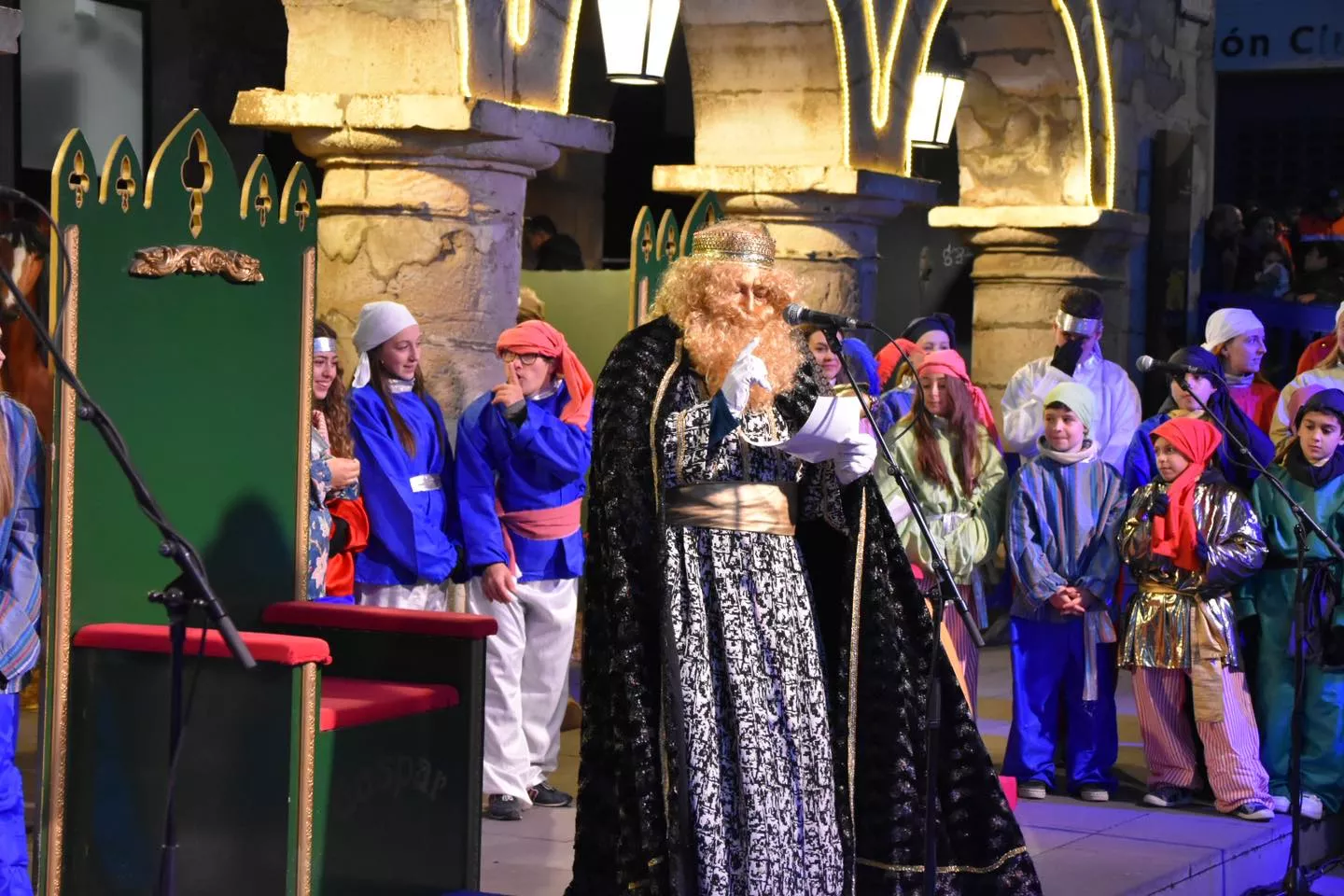 Los Reyes Magos en Monzón. Fotos Ayuntamiento de Monzón