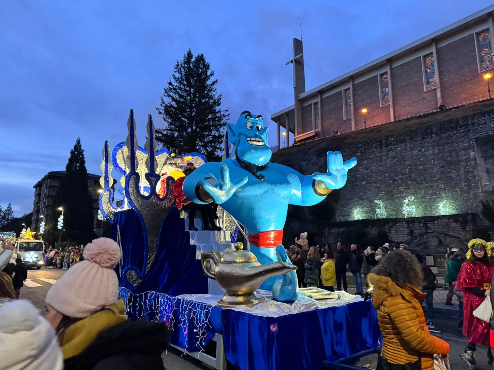 Cabalgata de los Reyes Magos en Sabiñánigo.