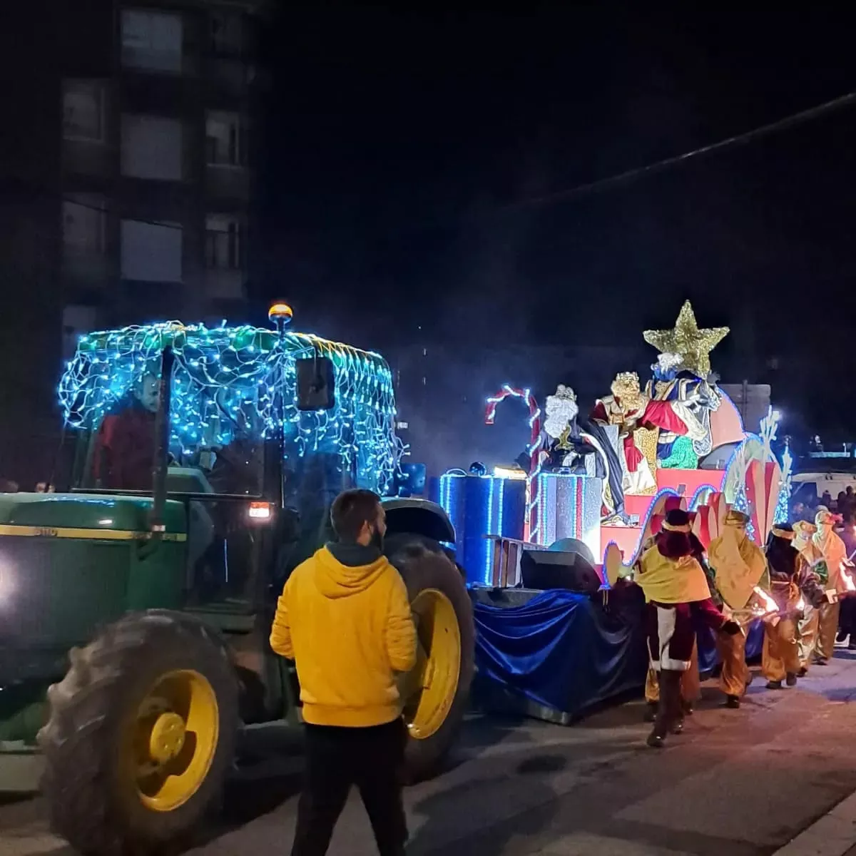 Los Reyes Magos visitan Boltaña. Foto: Ayuntamiento de Boltaña